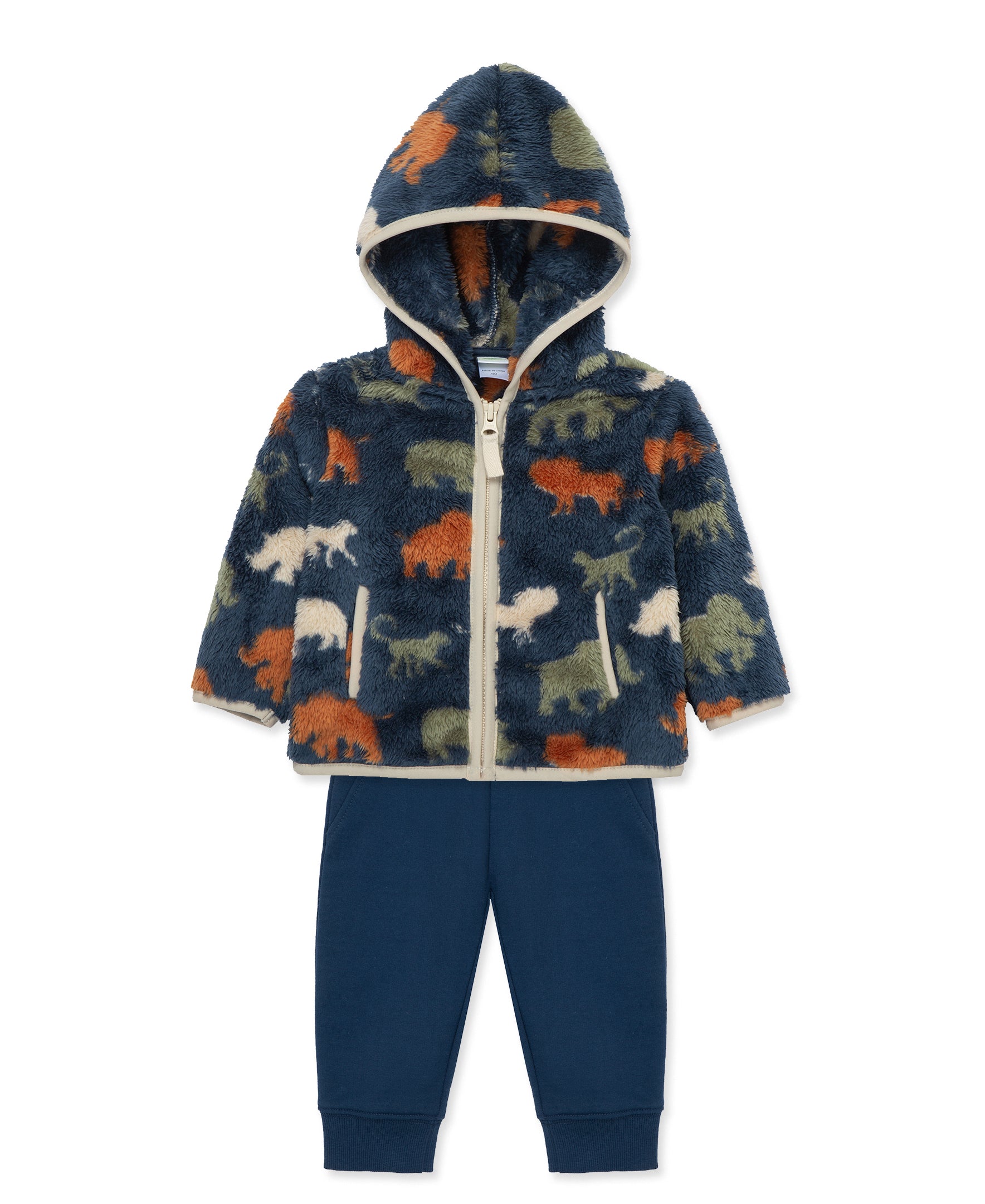 Safari Sherpa Jacket Set (12M-24M) - Little Me