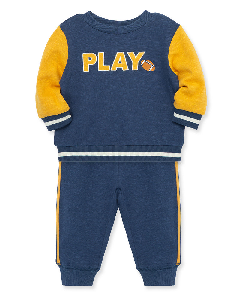 Football 2-Piece Toddler Sweatshirt Set (2T-4T) - Little Me
