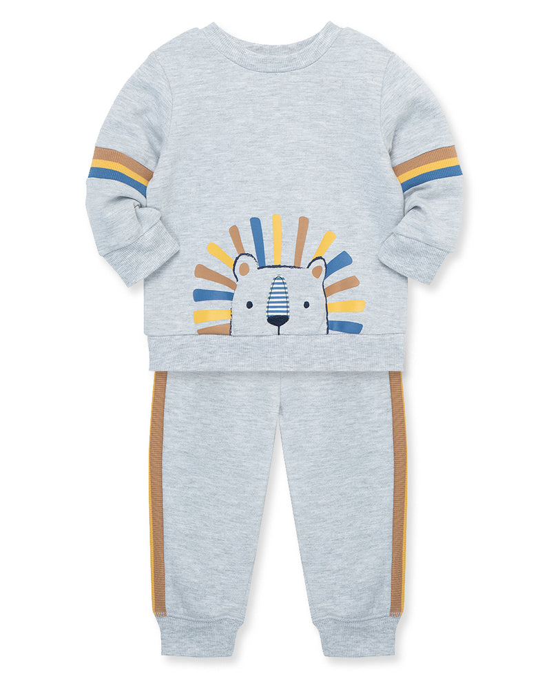 Lion 2-Piece Sweatshirt Set (12M-24M) - Little Me