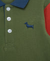 Color Block Long Sleeve Toddler Polo Set (2T-4T) - Little Me