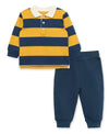 Rugby Long Sleeve Infant Polo Set (12M-24M) - Little Me