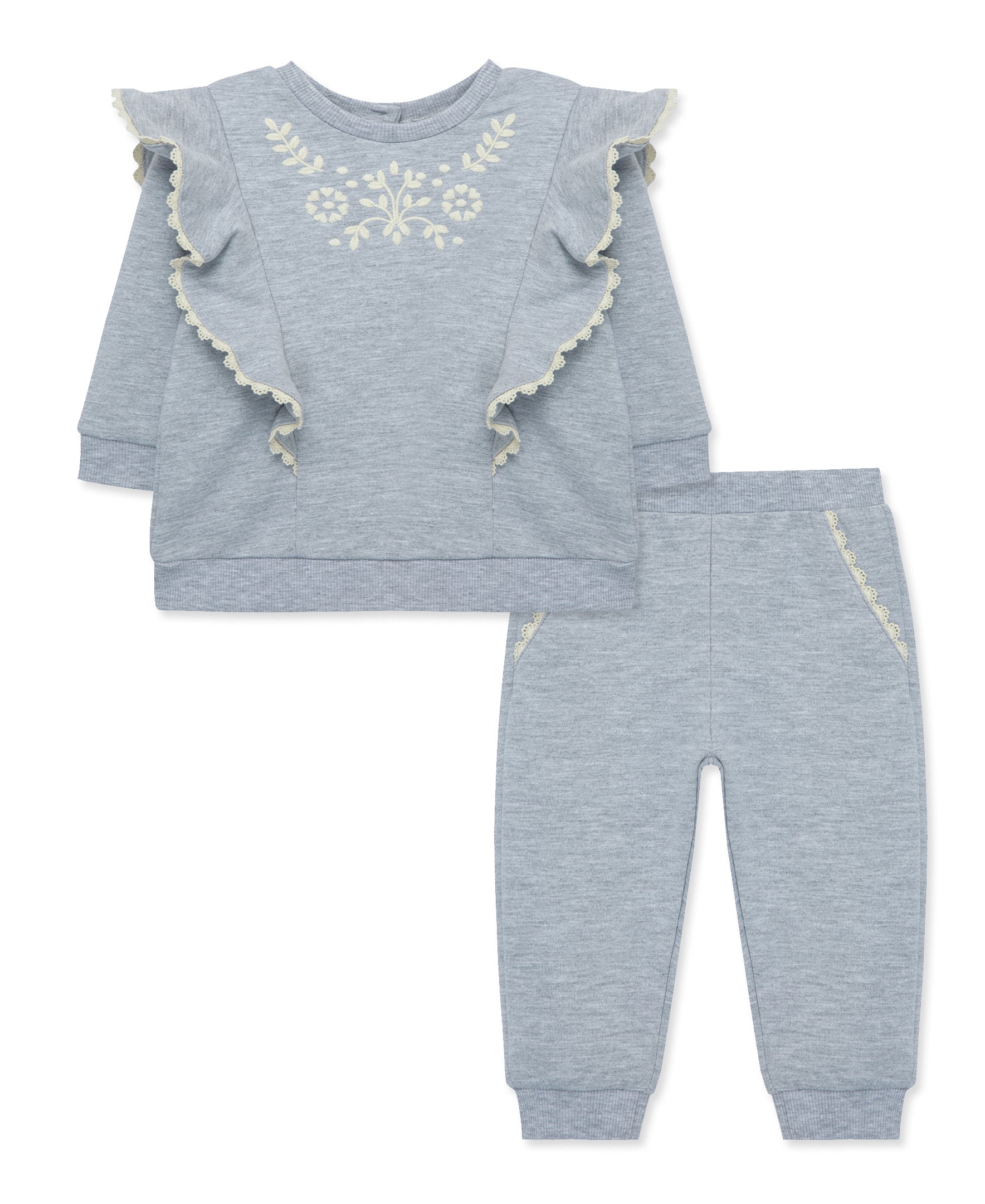 Embroidered Sweatshirt Set (12M-24M) - Little Me