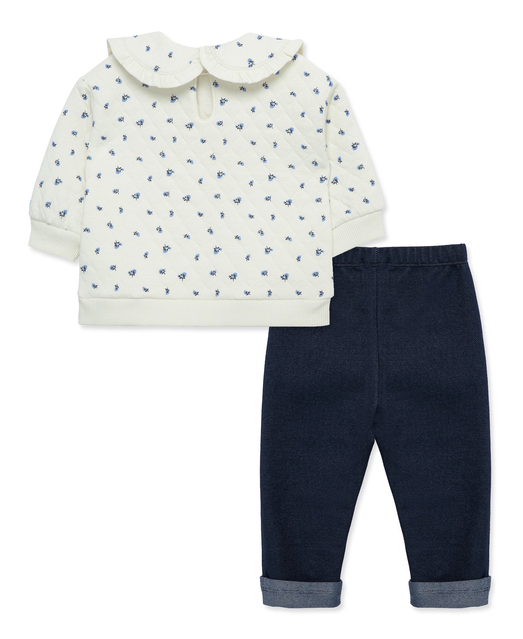 Ditsy Floral Sweatshirt Set (12M-24M) - Little Me