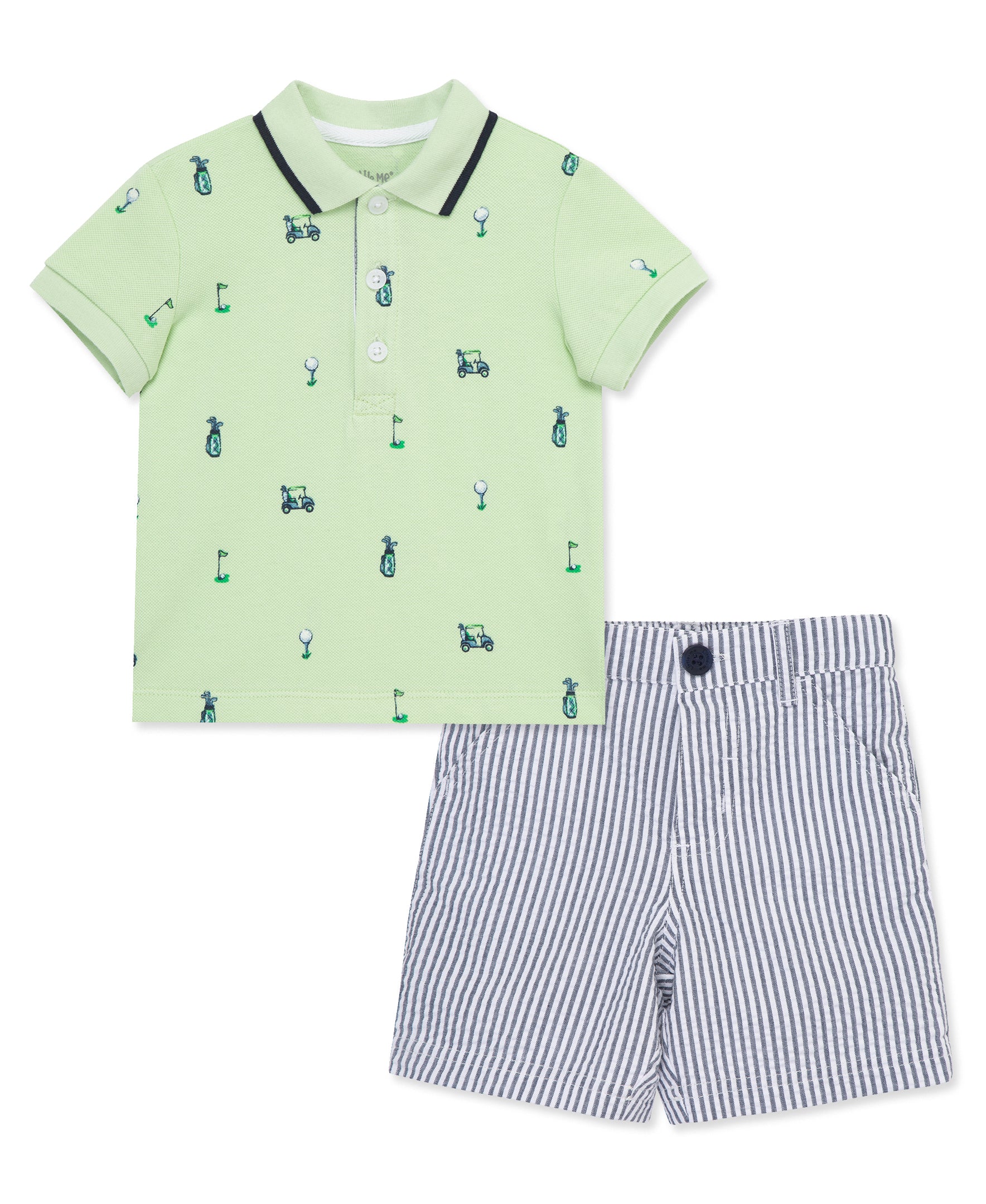 Golf Polo Short Set (12M-24M) - Little Me