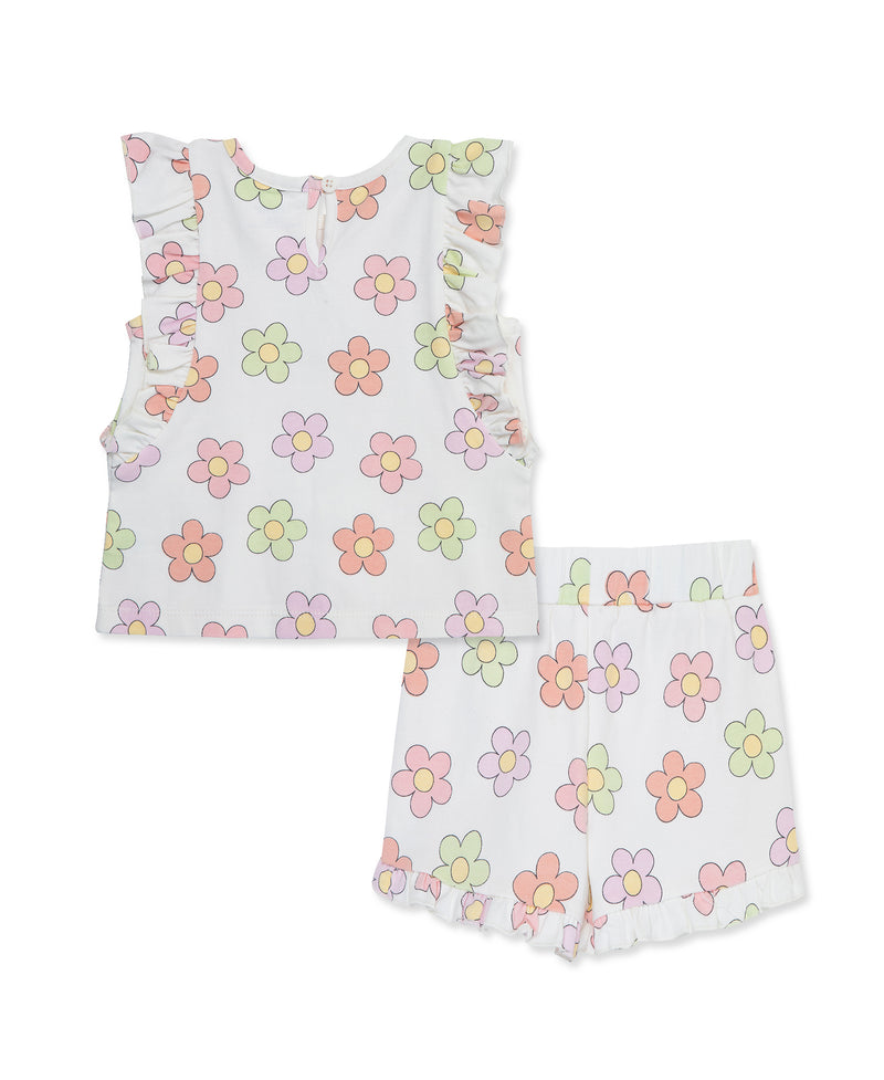 Floral Knit Short Set - Toddler (2T-4T) - Little Me