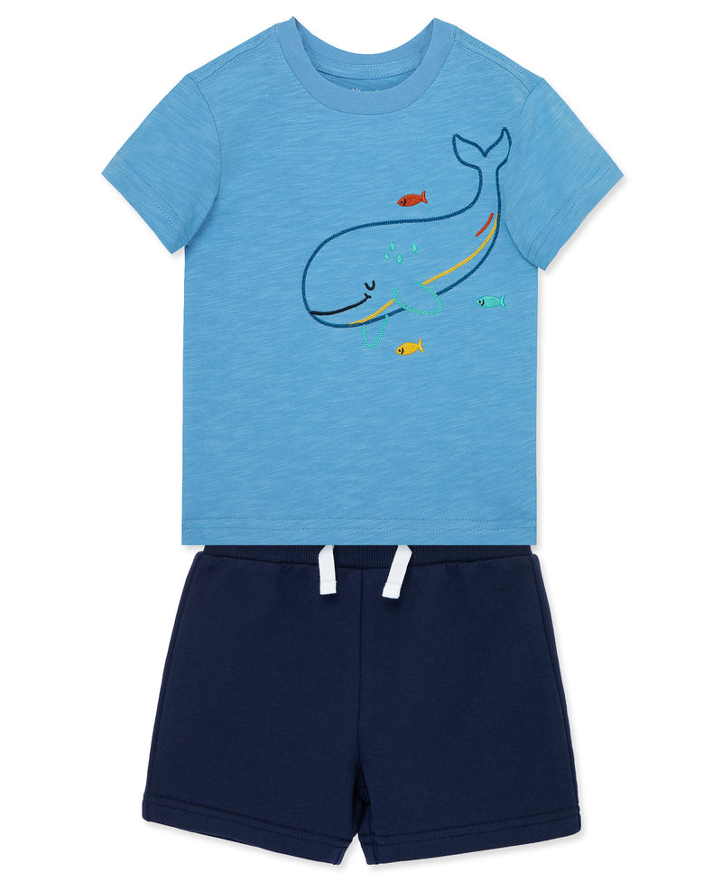 Whale 3-Piece Play Set- Toddler (2T-4T) - Little Me