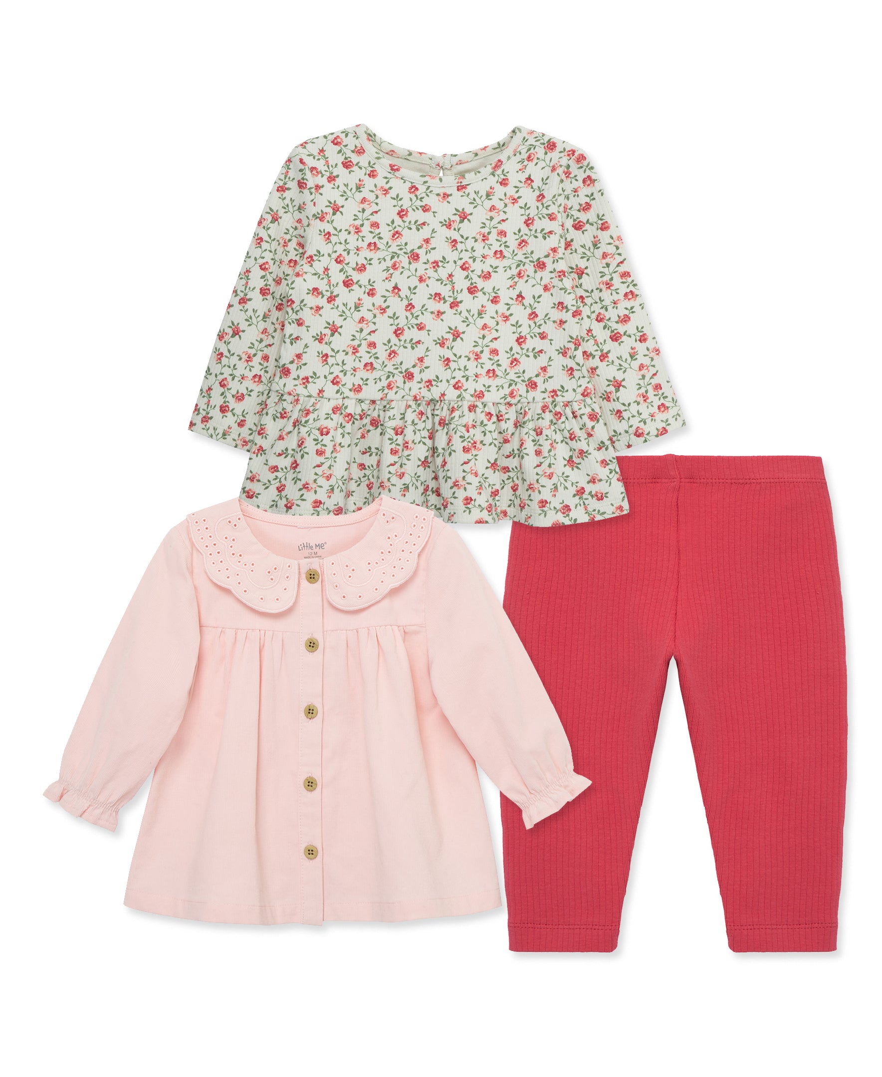 Rose 3-Piece Play Set (2T-4T) - Little Me