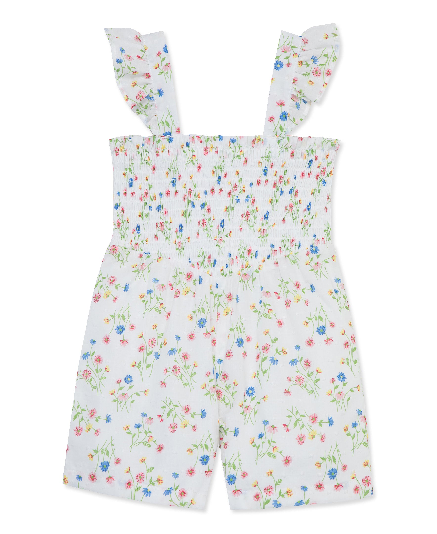 Floral Woven Romper (12M-24M) - Little Me