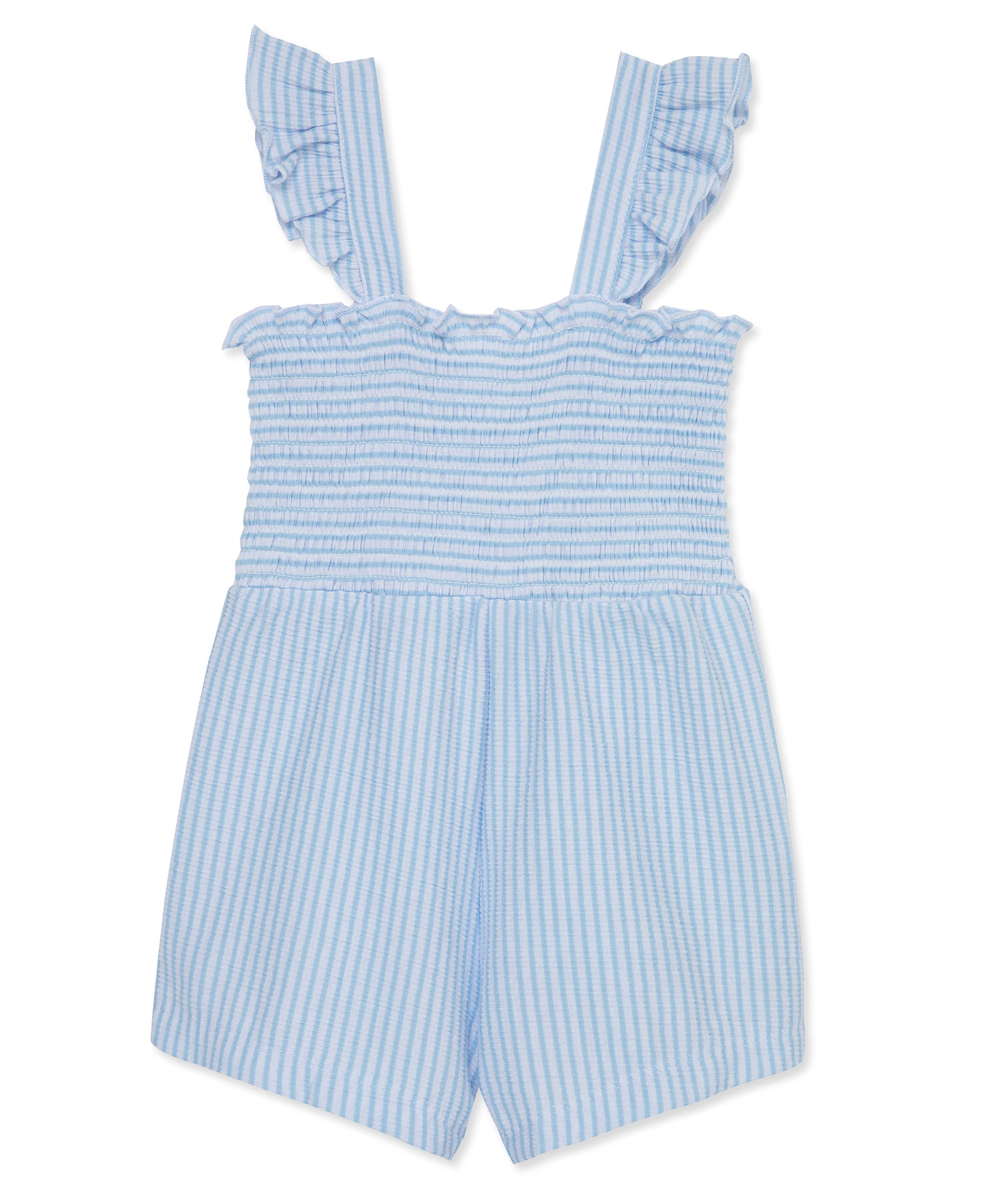 Seersucker Jersey Knit Romper (12M-24M) - Little Me