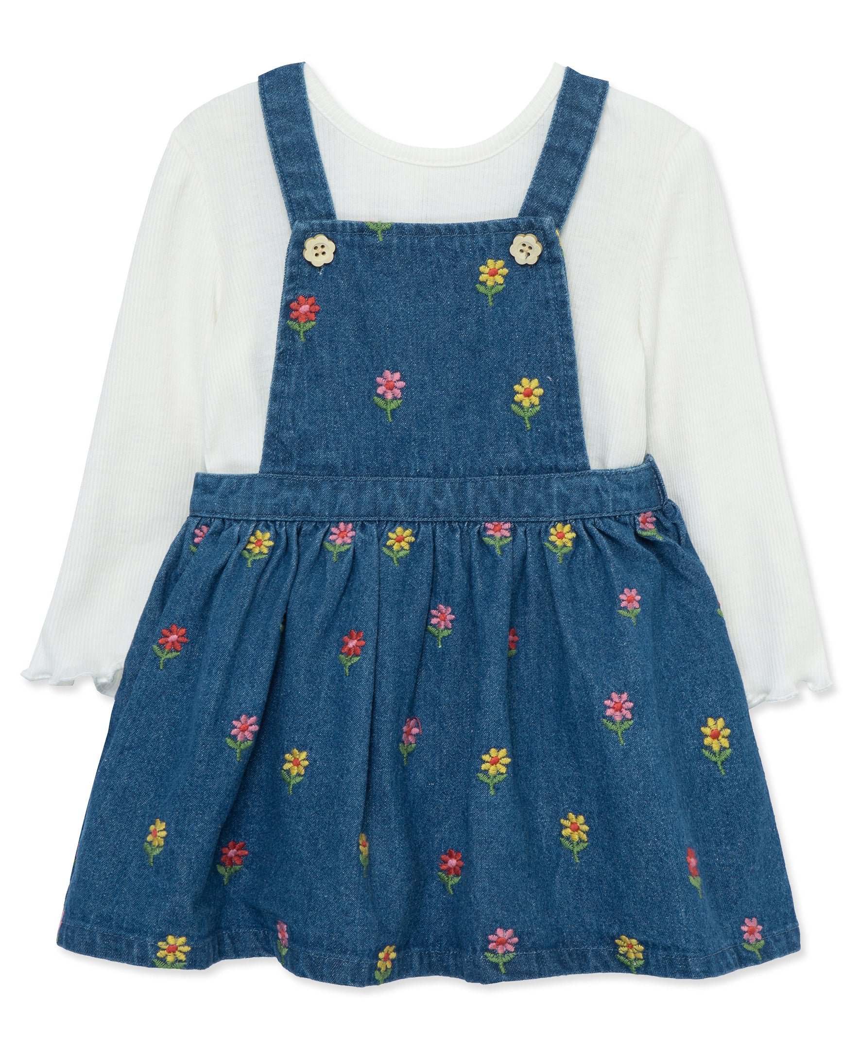 Floral Jumper Set (2T-4T) - Little Me