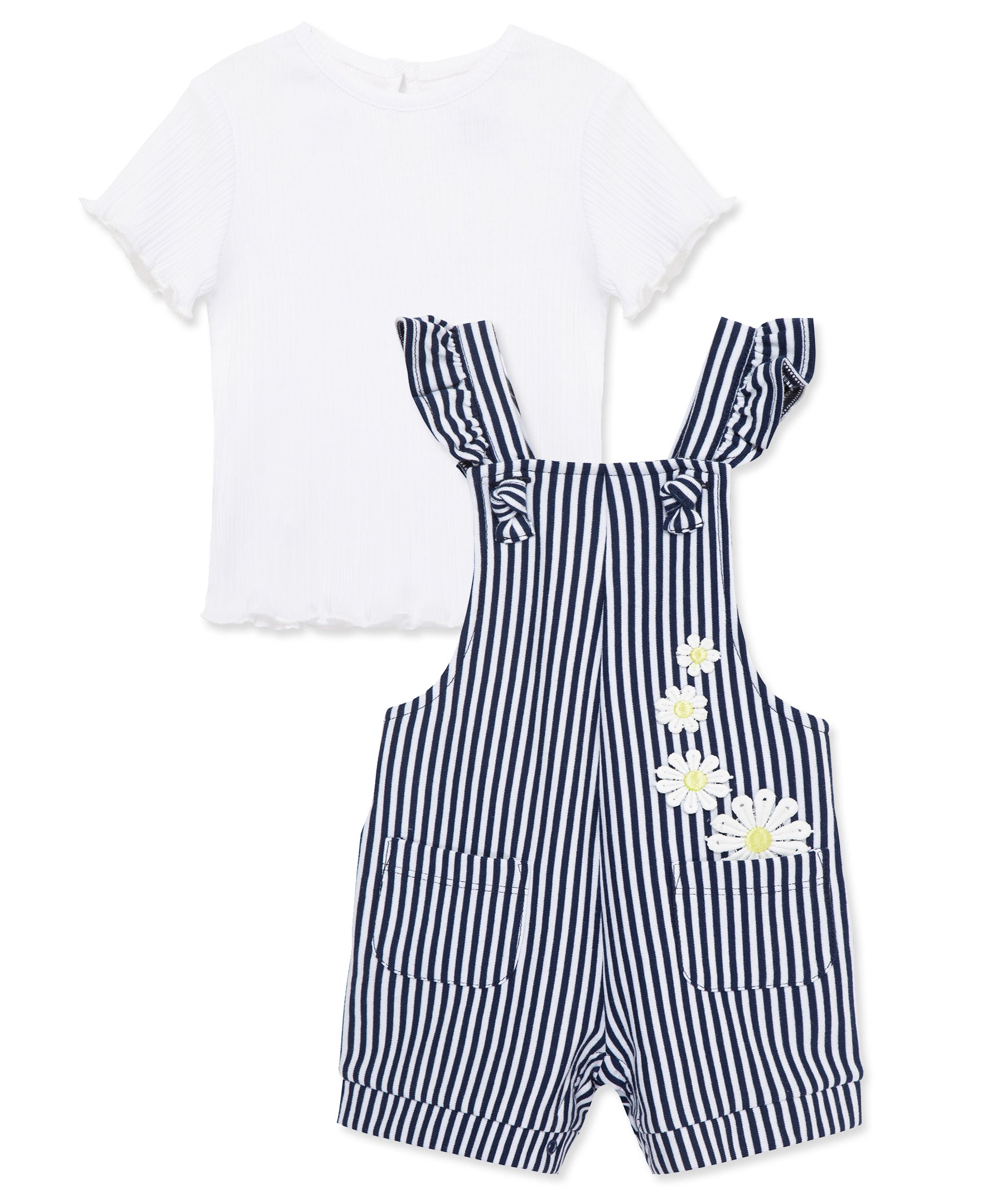 Daisy Knit Shortall Set (12M-24M) - Little Me