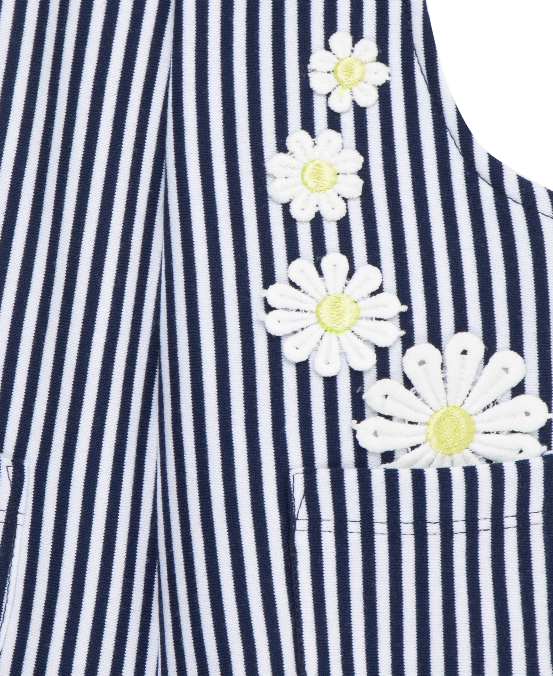 Daisy Knit Shortall Set (2T-4T) - Little Me