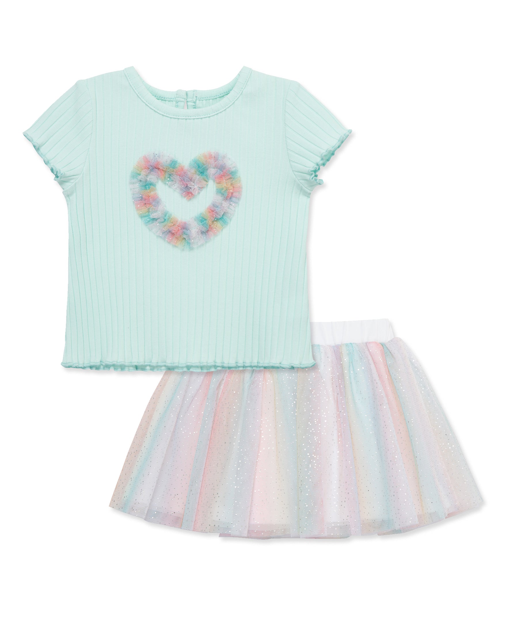 Heart Fashion Skort Set (12M-24M) - Little Me