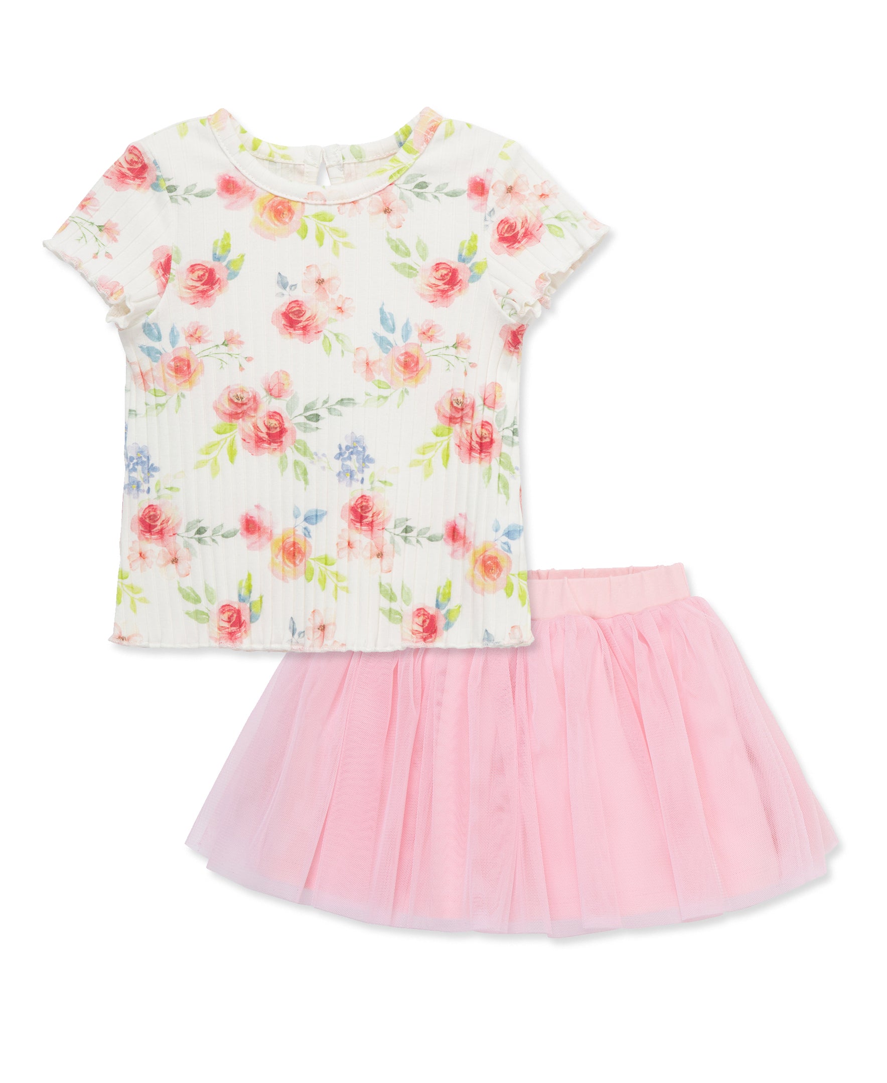 Rose Fashion Skort Set (2T-4T) - Little Me
