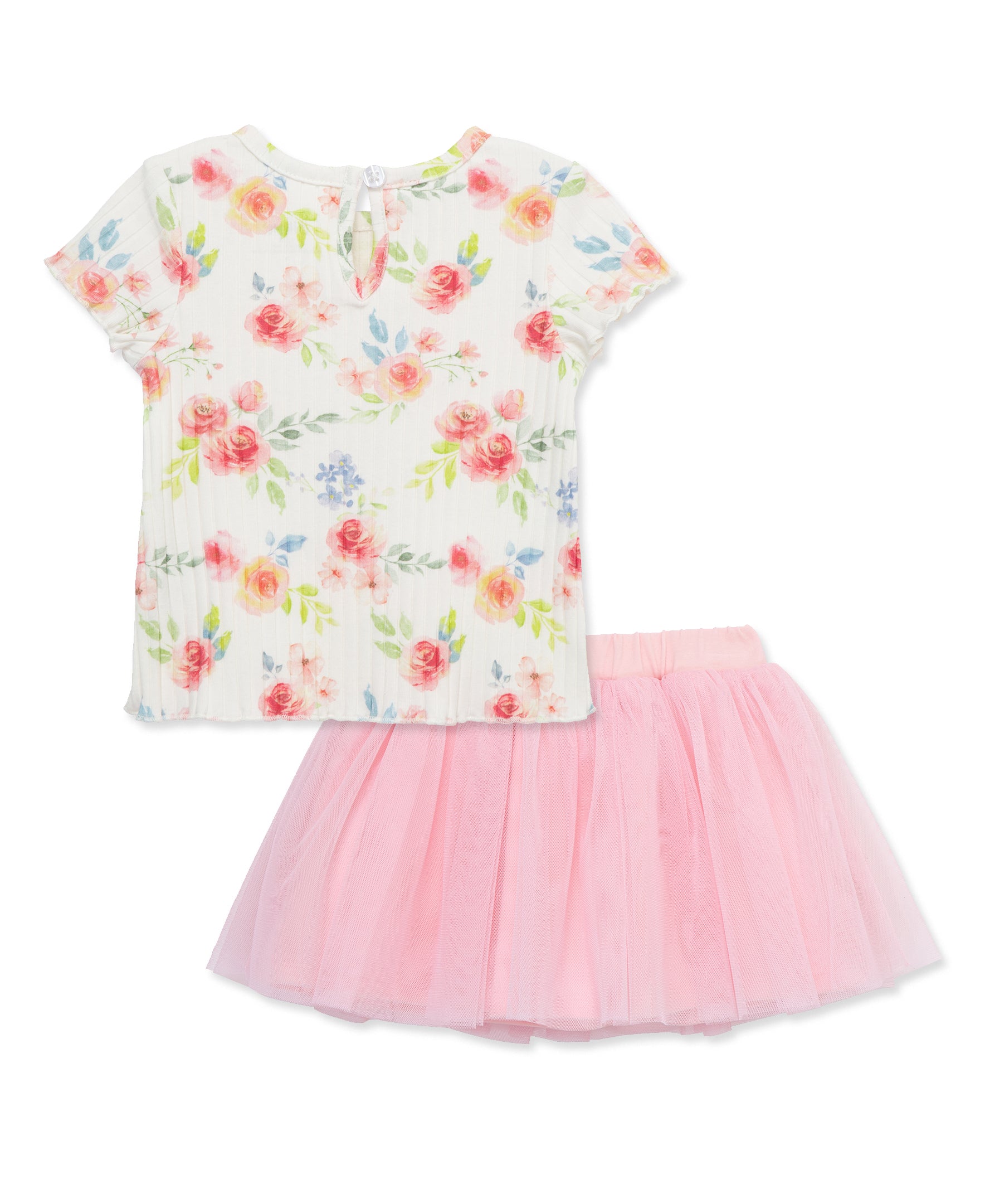 Rose Fashion Skort Set (2T-4T) - Little Me