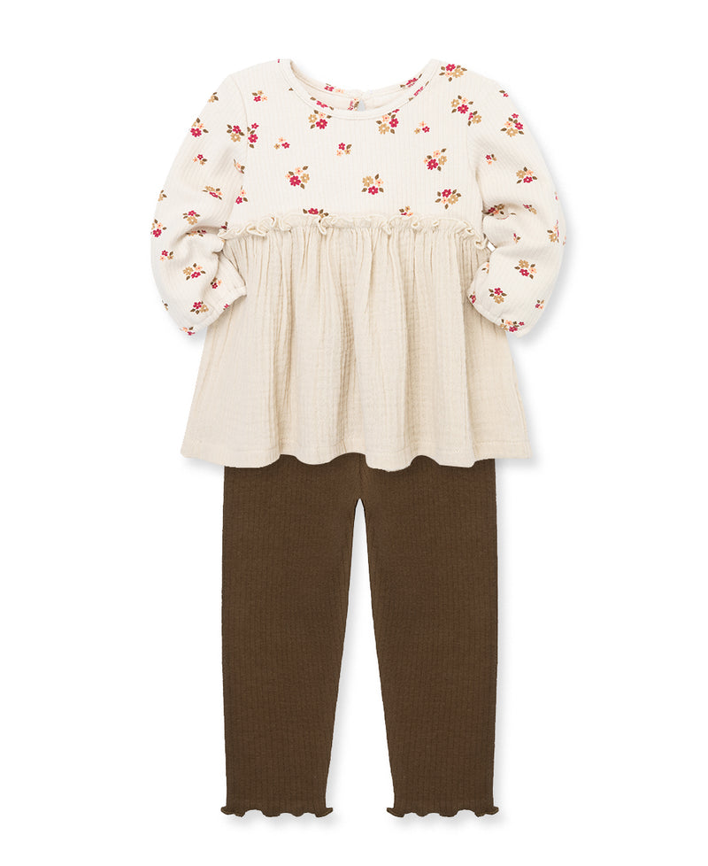 Floral 2-Piece Infant Tunic Set (18M-24M) - Little Me