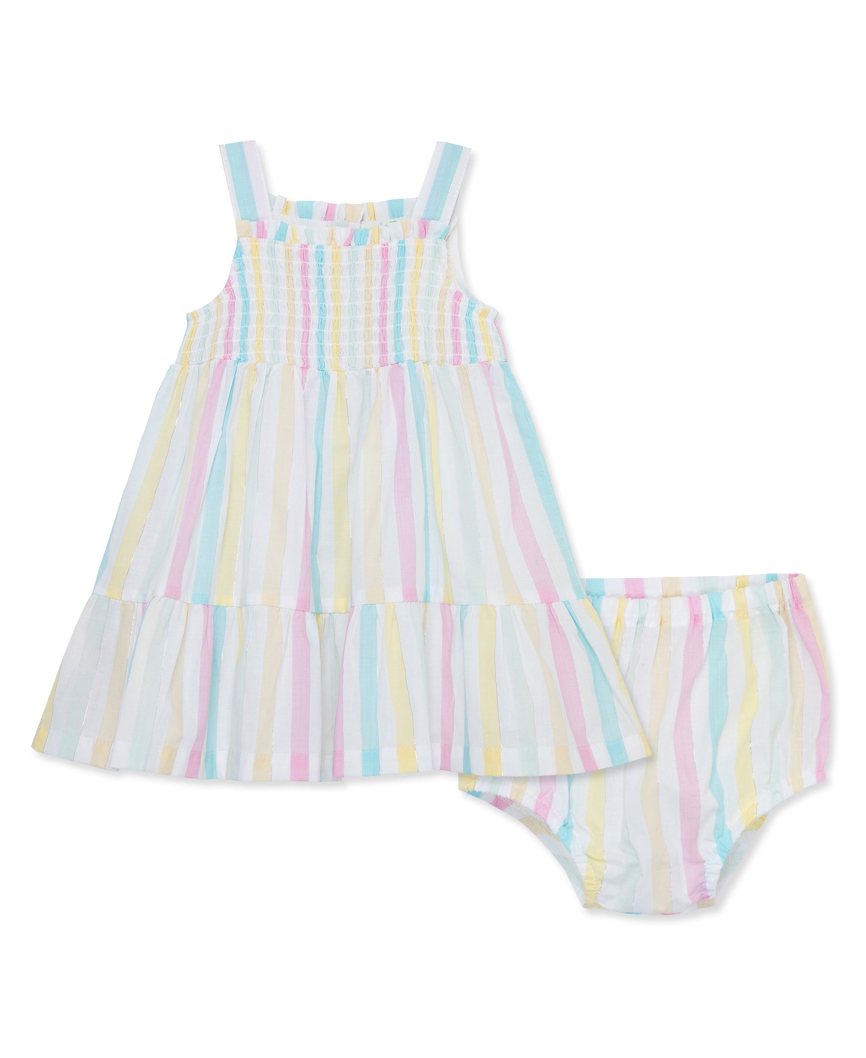 Stripe Woven Sundress with Panty (12M-24M) - Little Me