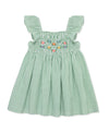 Green Woven Sundress with Panty (12M-24M) - Little Me