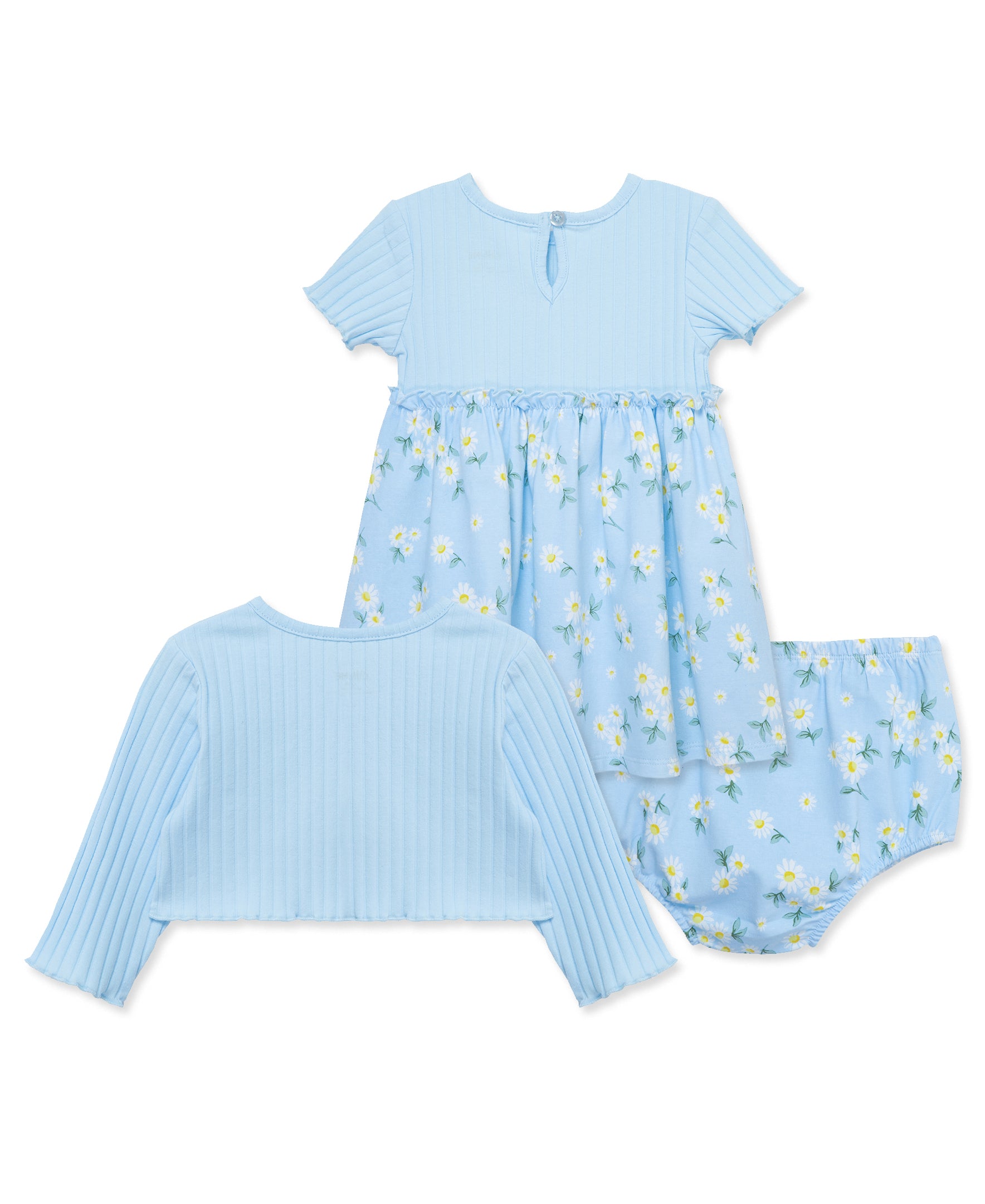 Daisy Knit Dress Set (12M-24M) - Little Me