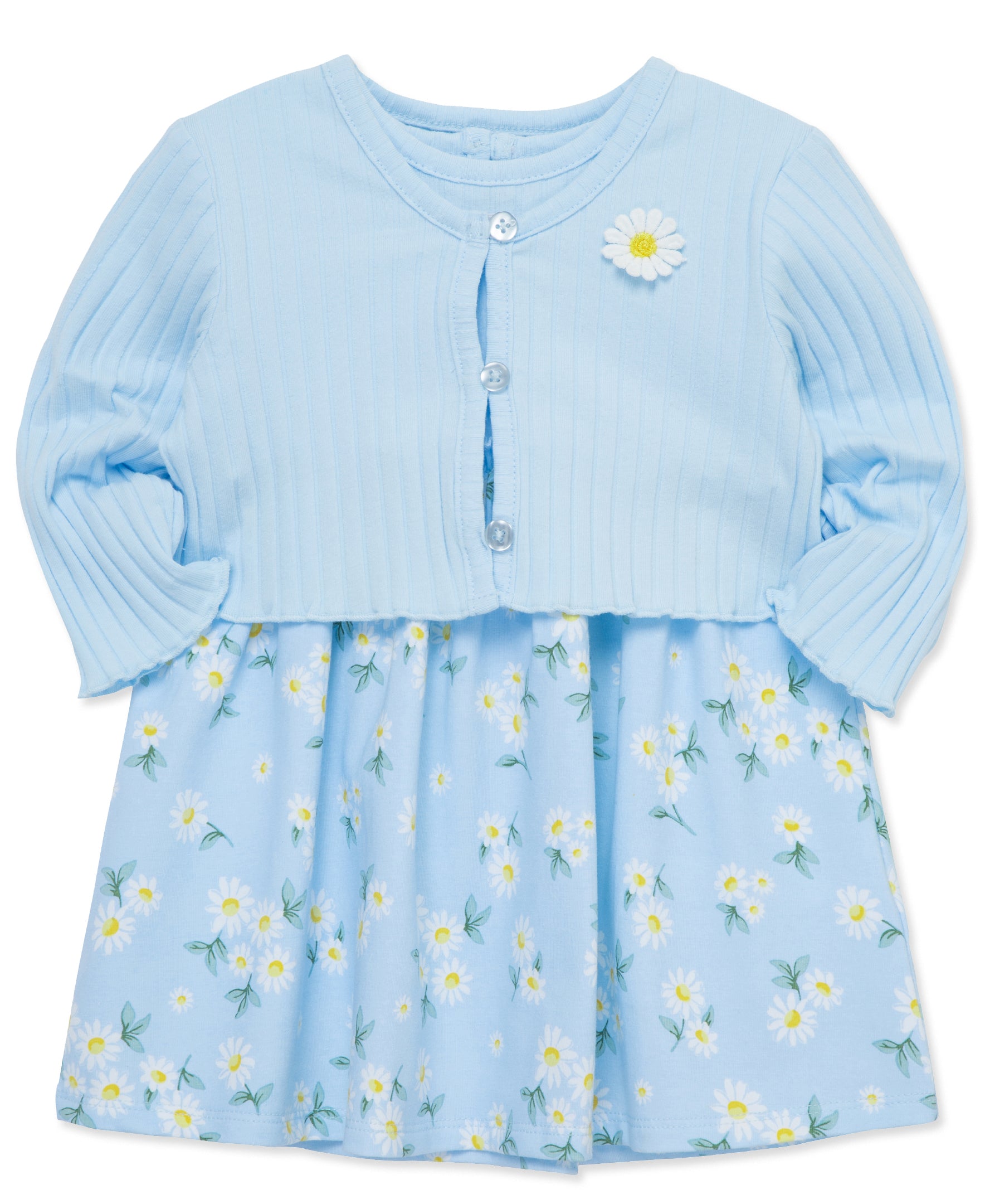 Daisy Knit Dress Set (12M-24M) - Little Me