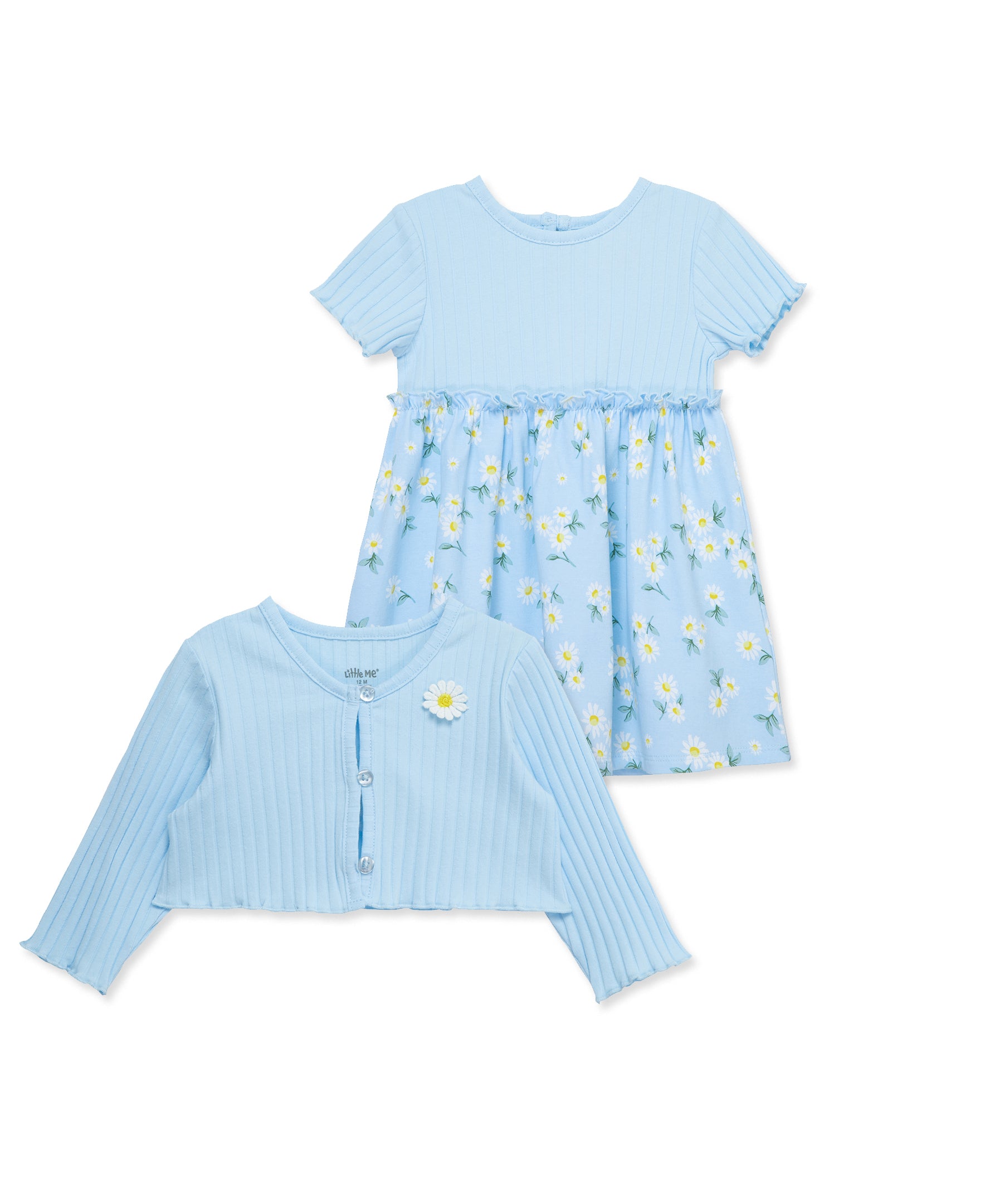 Daisy Knit Dress Set (2T-4T) - Little Me