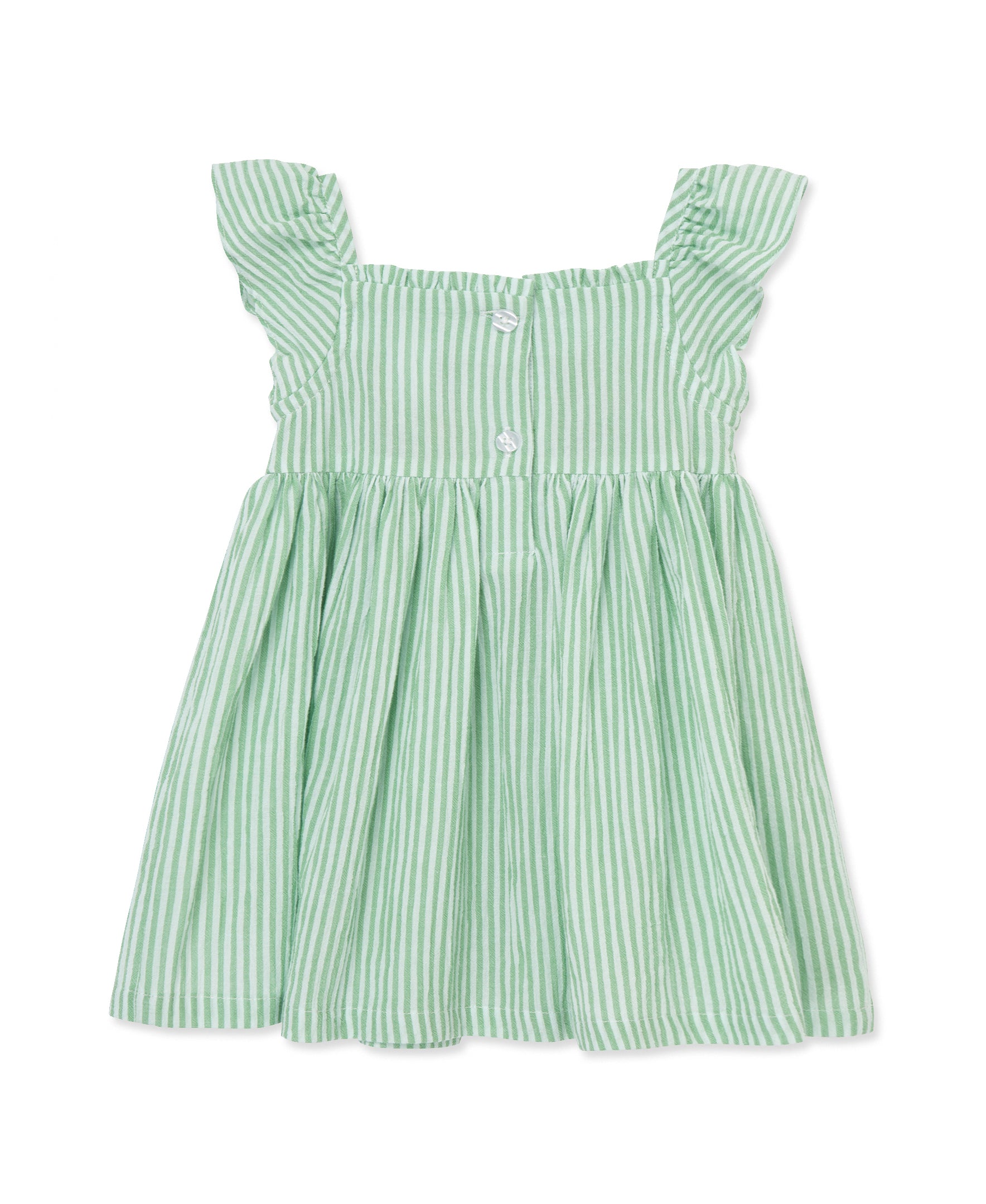 Green Embroidered Sundress (2T-4T) - Little Me