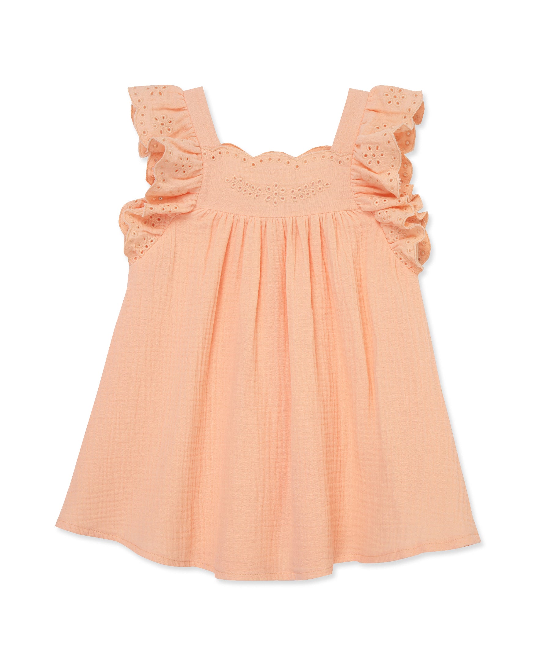 Peach Sundress with Panty (12M-24M) - Little Me