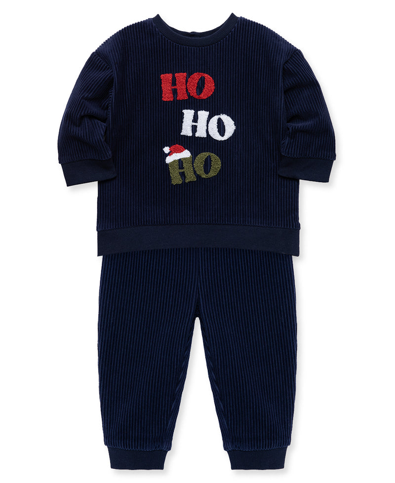 HoHoHo 2-Piece Velour Infant Pant Set - Little Me