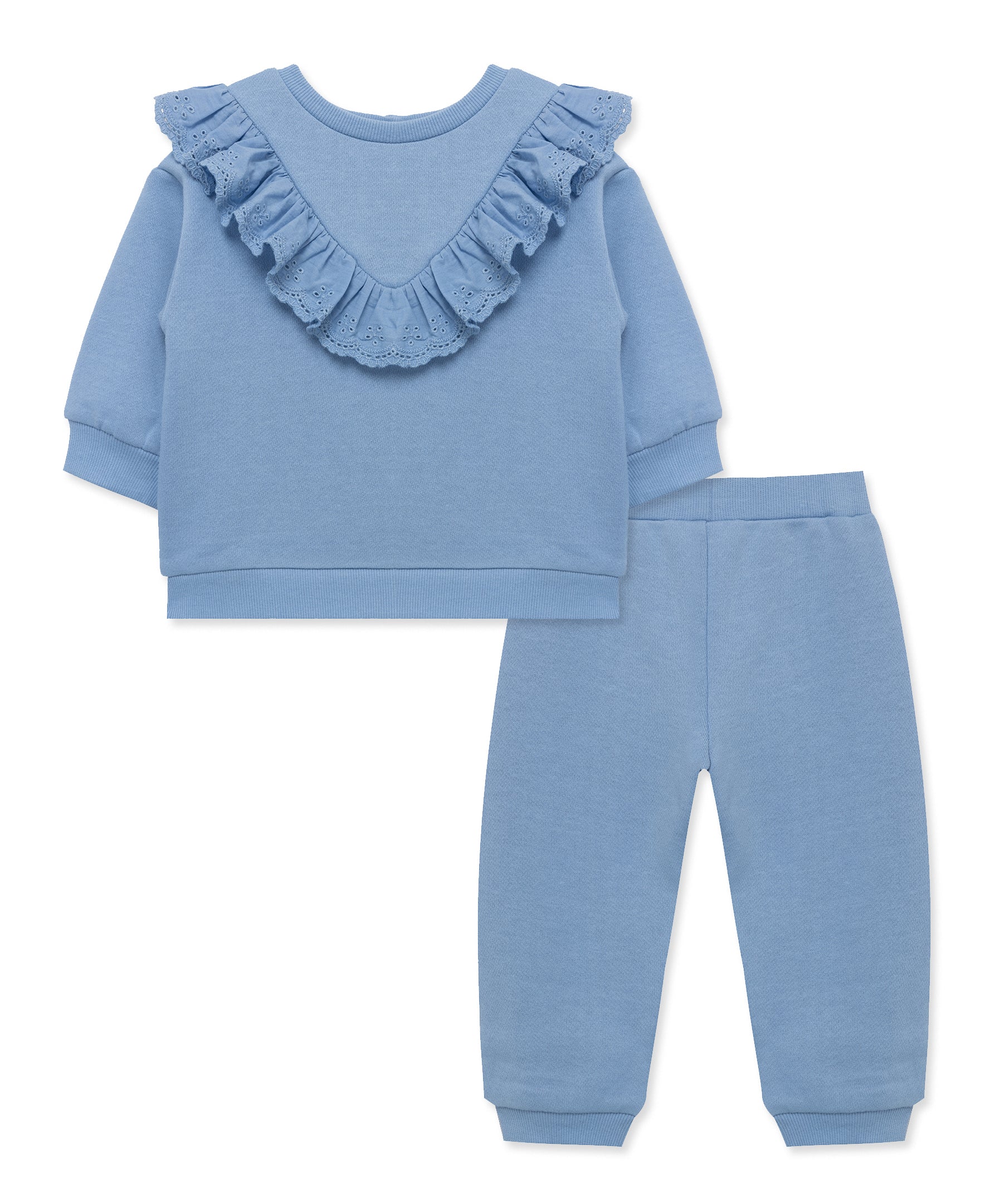 Blue Sweatshirt Set (12M-24M) - Little Me