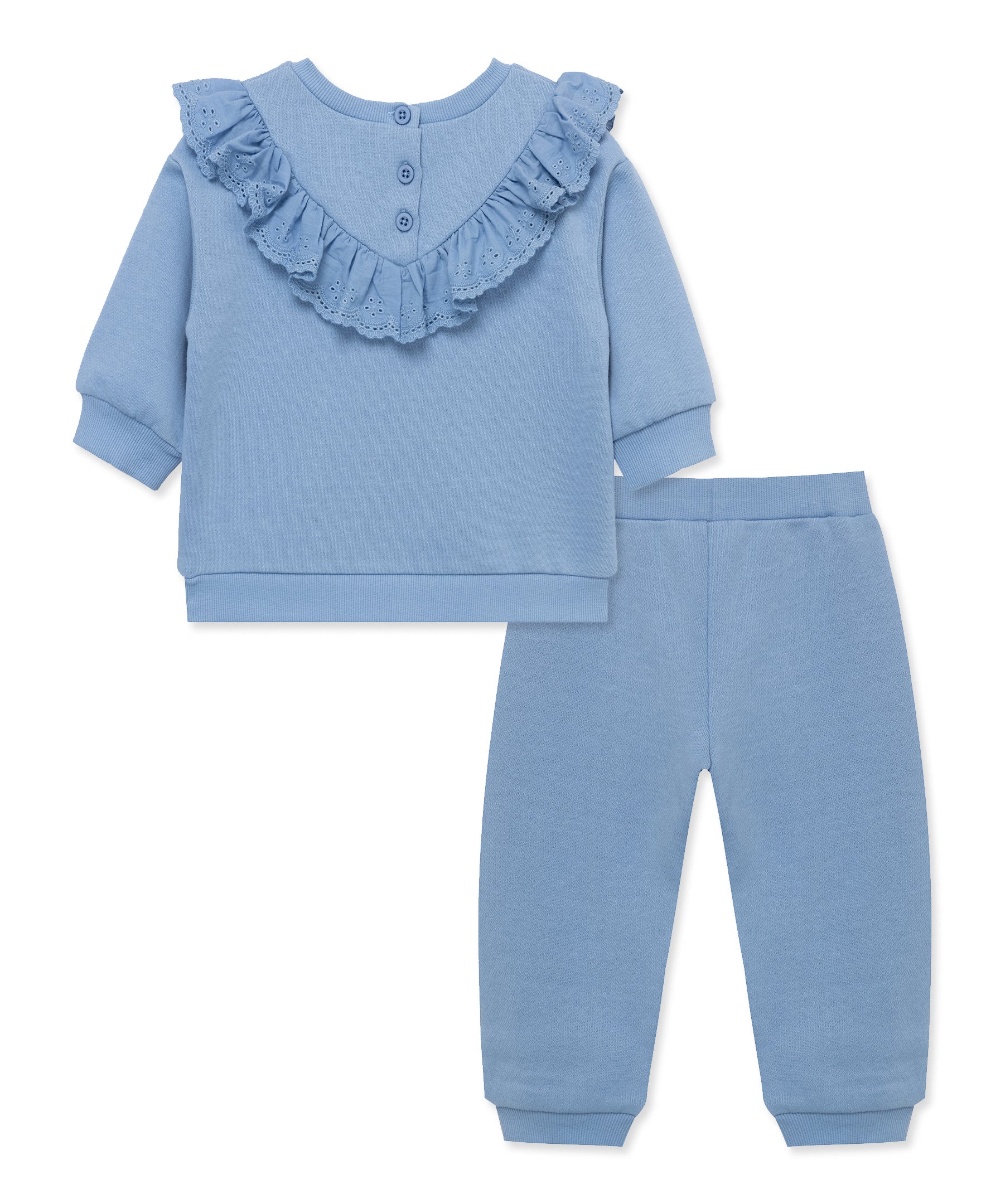 Blue Sweatshirt Set (12M-24M) - Little Me