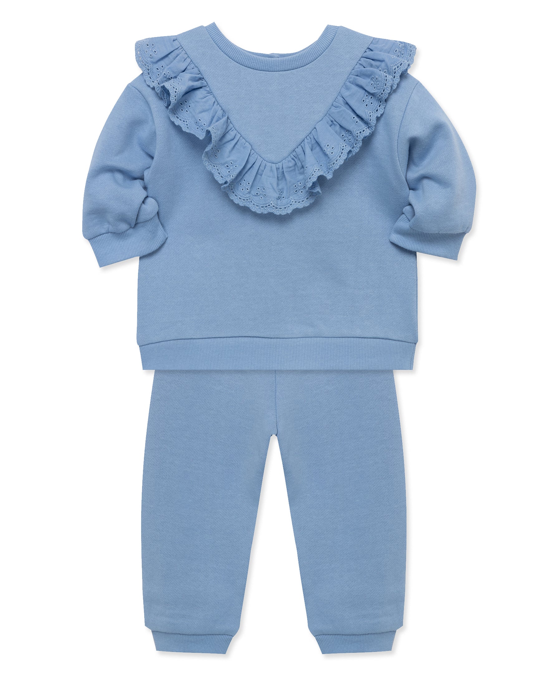 Blue Sweatshirt Set (12M-24M) - Little Me