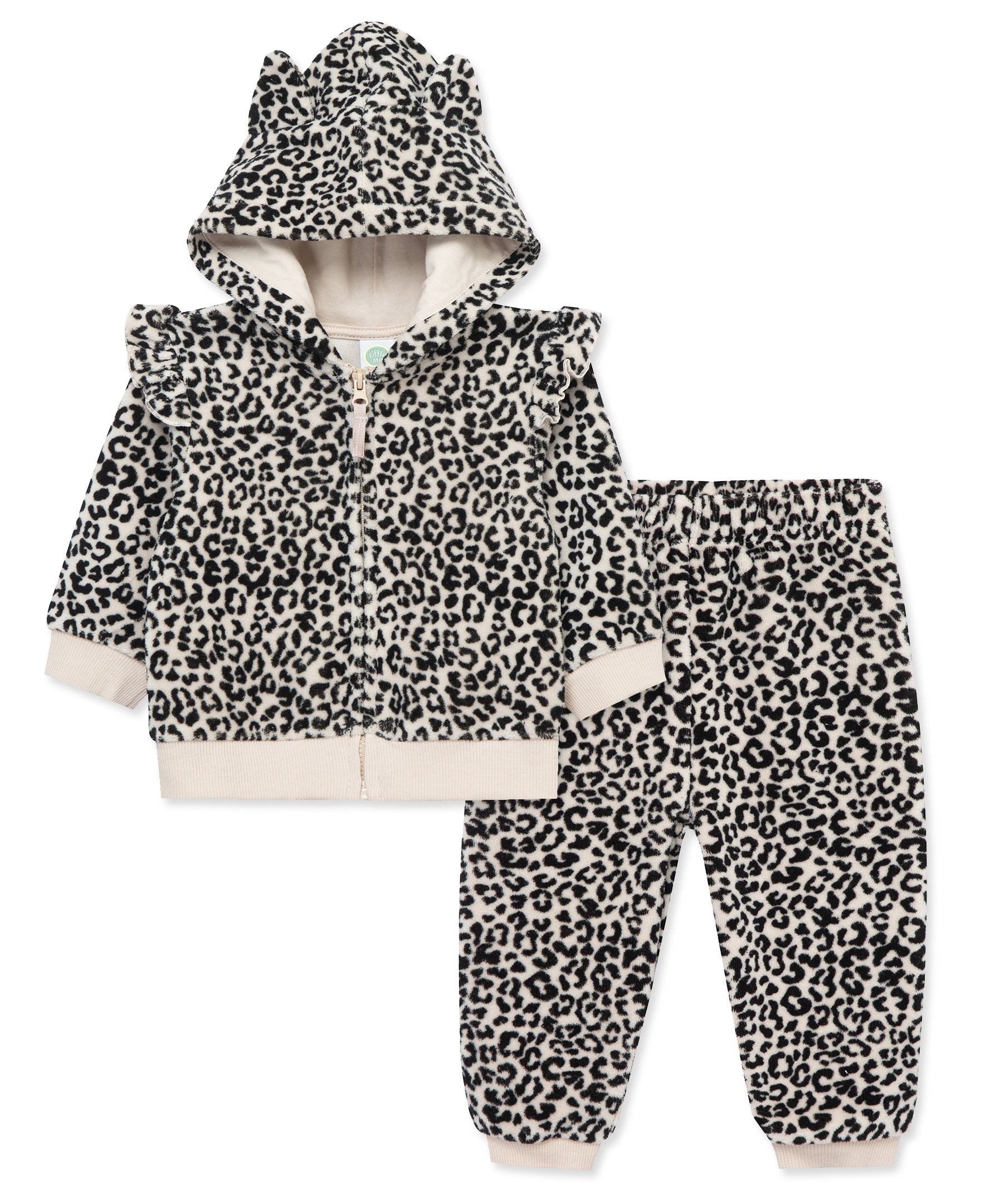 Leopard Hoodie Set (12M-24M) - Little Me