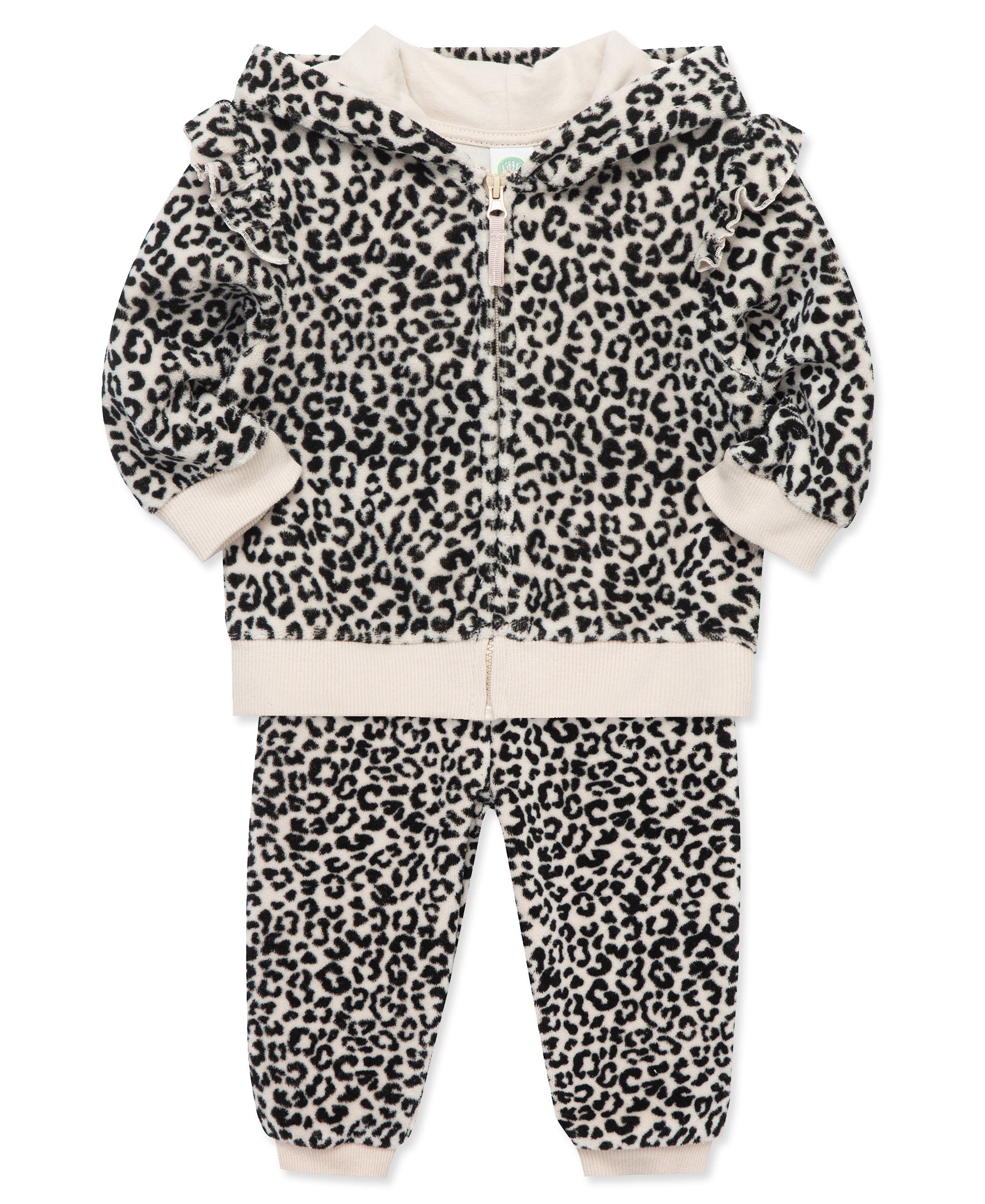 Leopard Hoodie Set (12M-24M) - Little Me