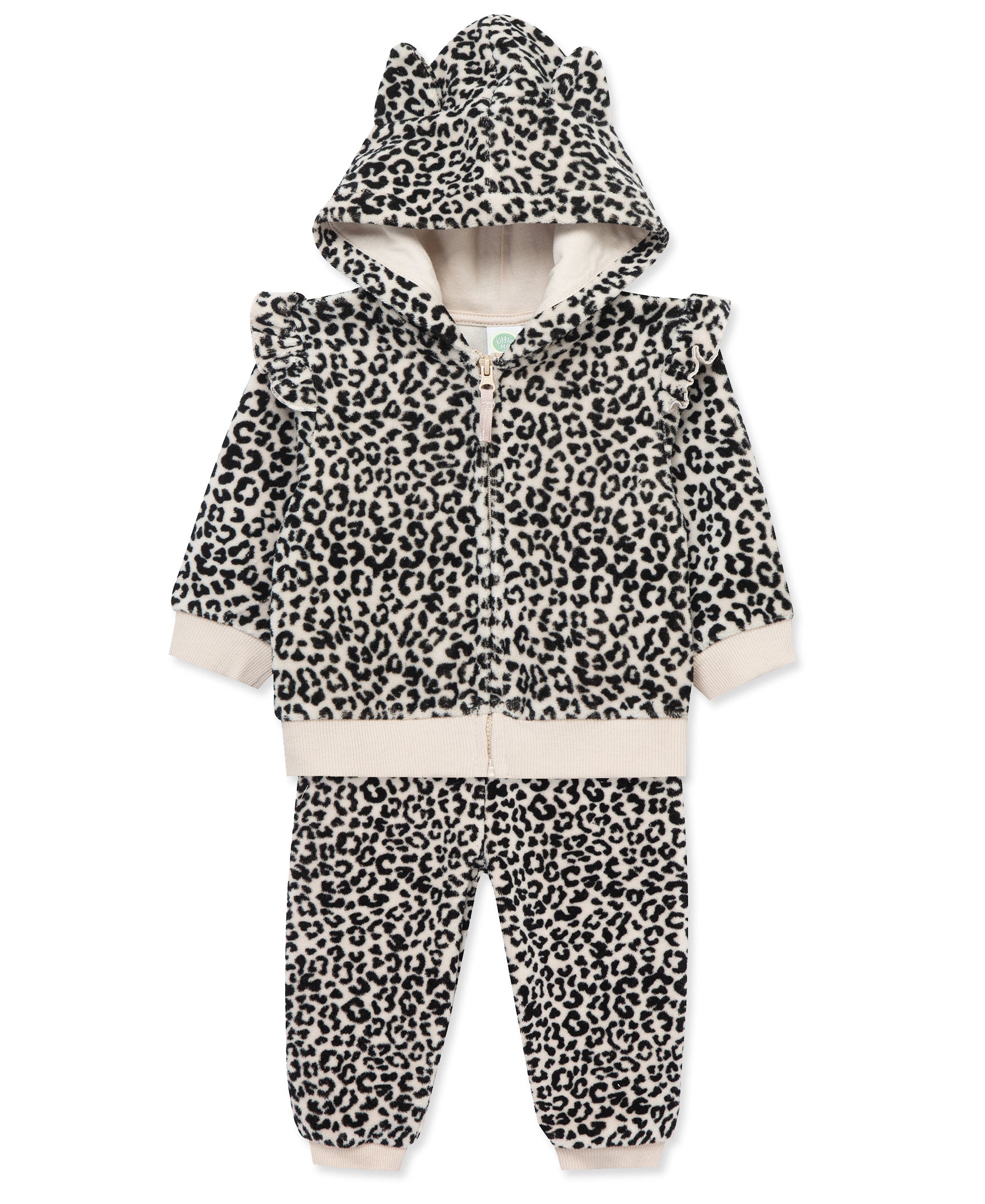 Leopard Hoodie Set 12M 24M