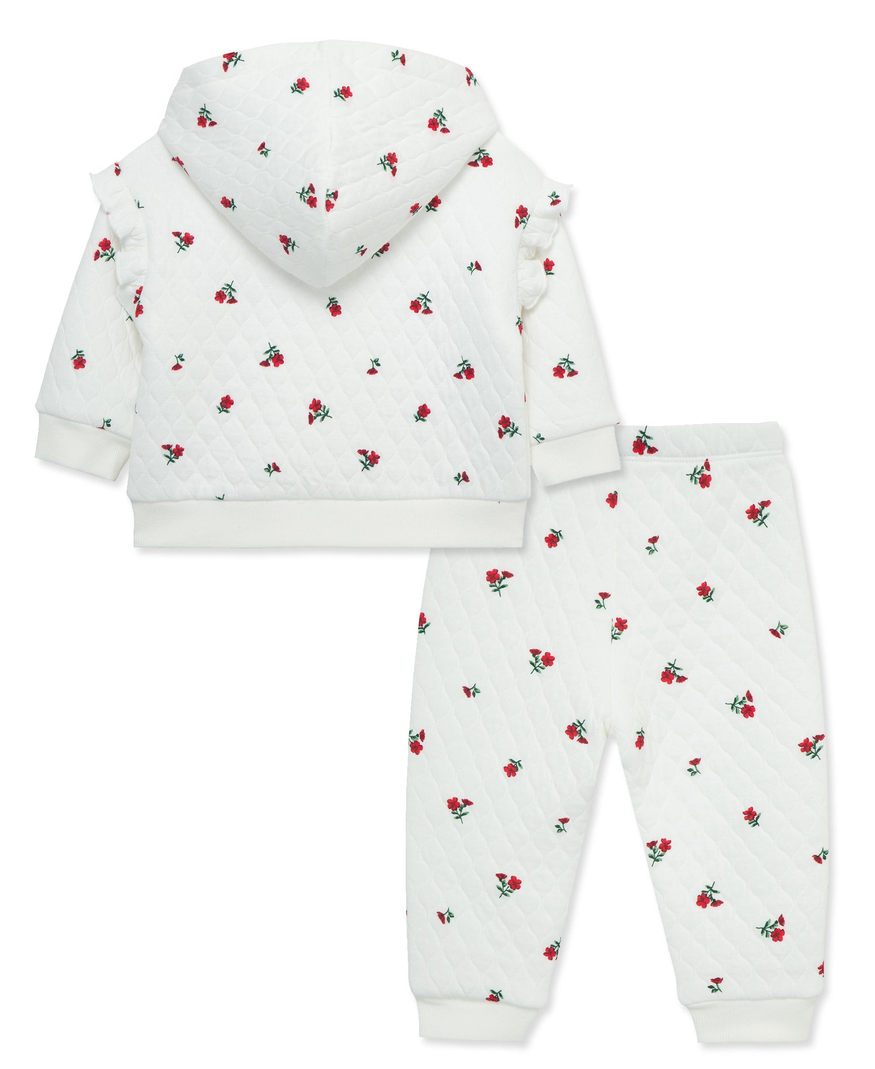 Floral Hoodie Set (2T-4T) - Little Me