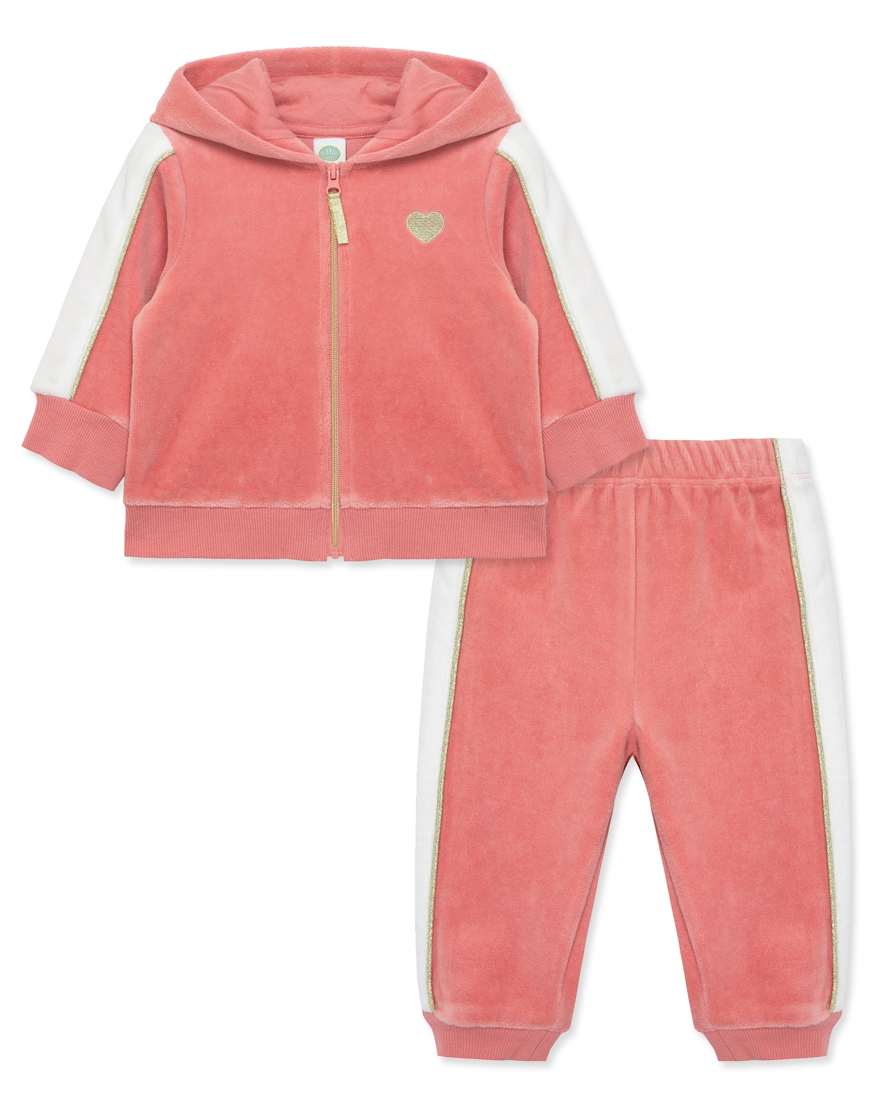 Pink Hoodie Set (12M-24M) - Little Me