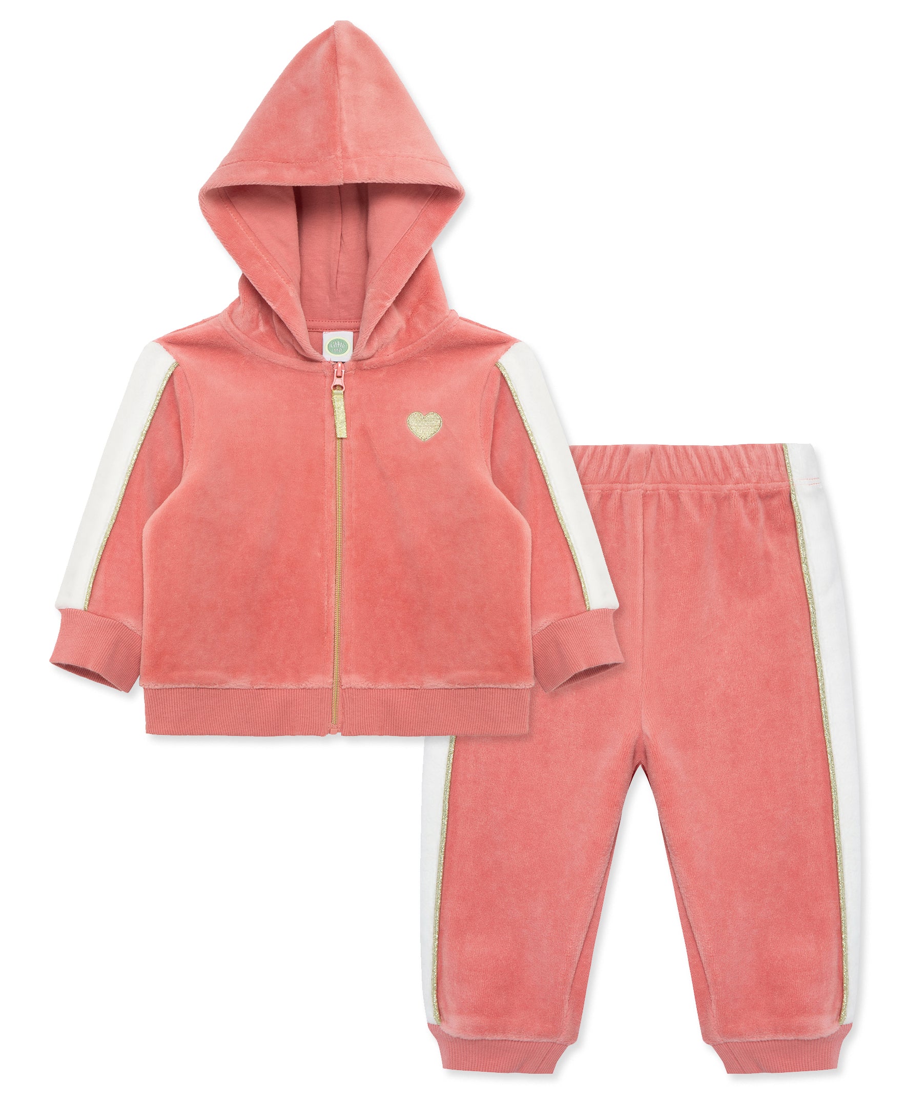 Pink Hoodie Set (12M-24M) - Little Me