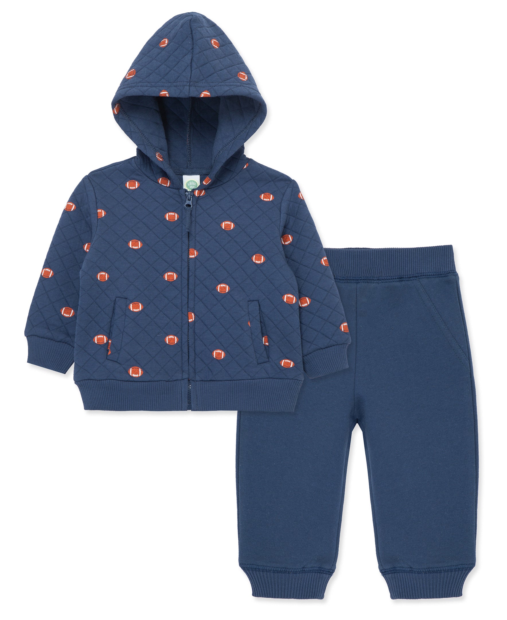 Football Hoodie Set (2T-4T) - Little Me