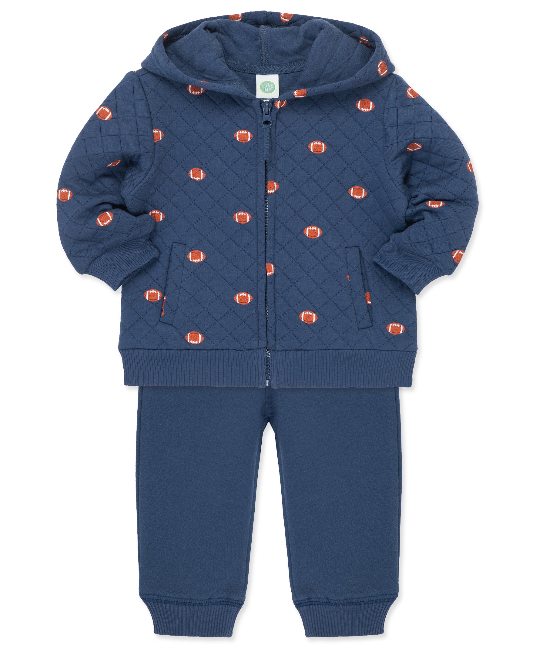 Football Hoodie Set (2T-4T) - Little Me