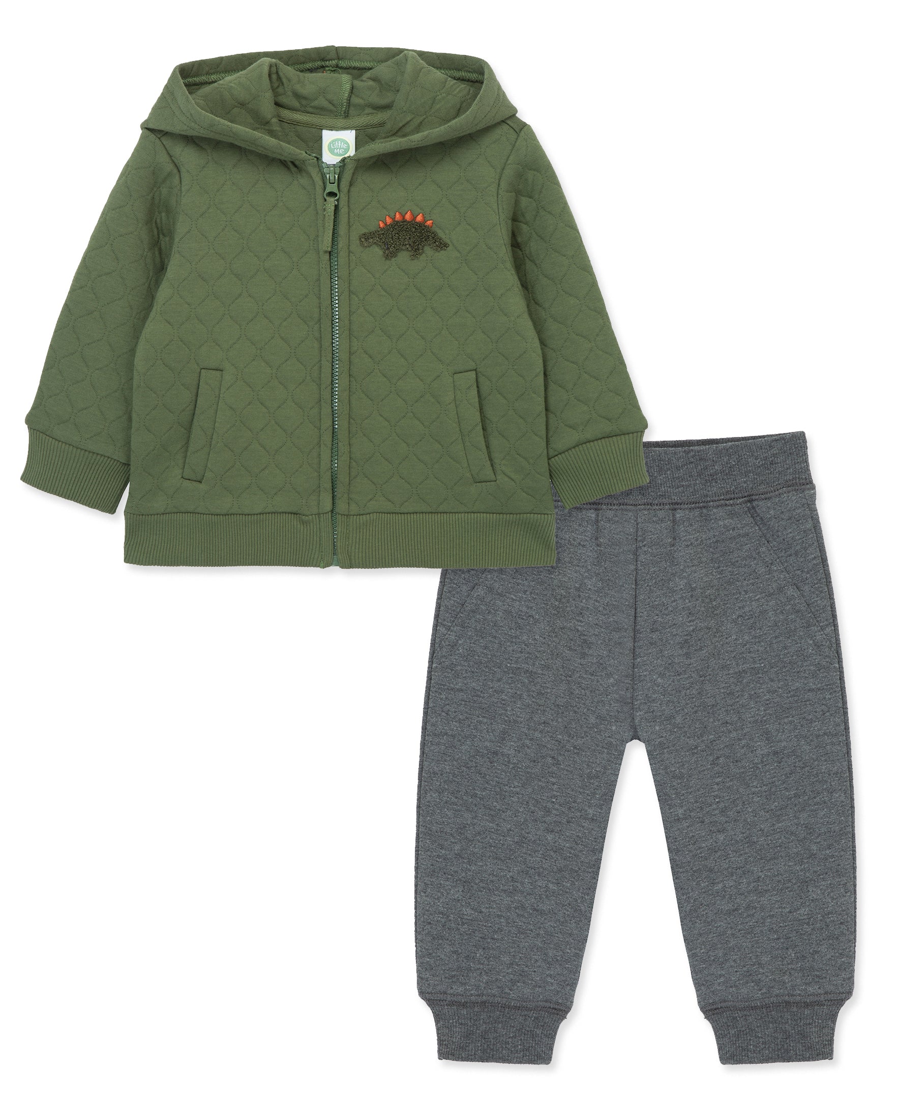 Dino Hoodie Set (2T-4T) - Little Me