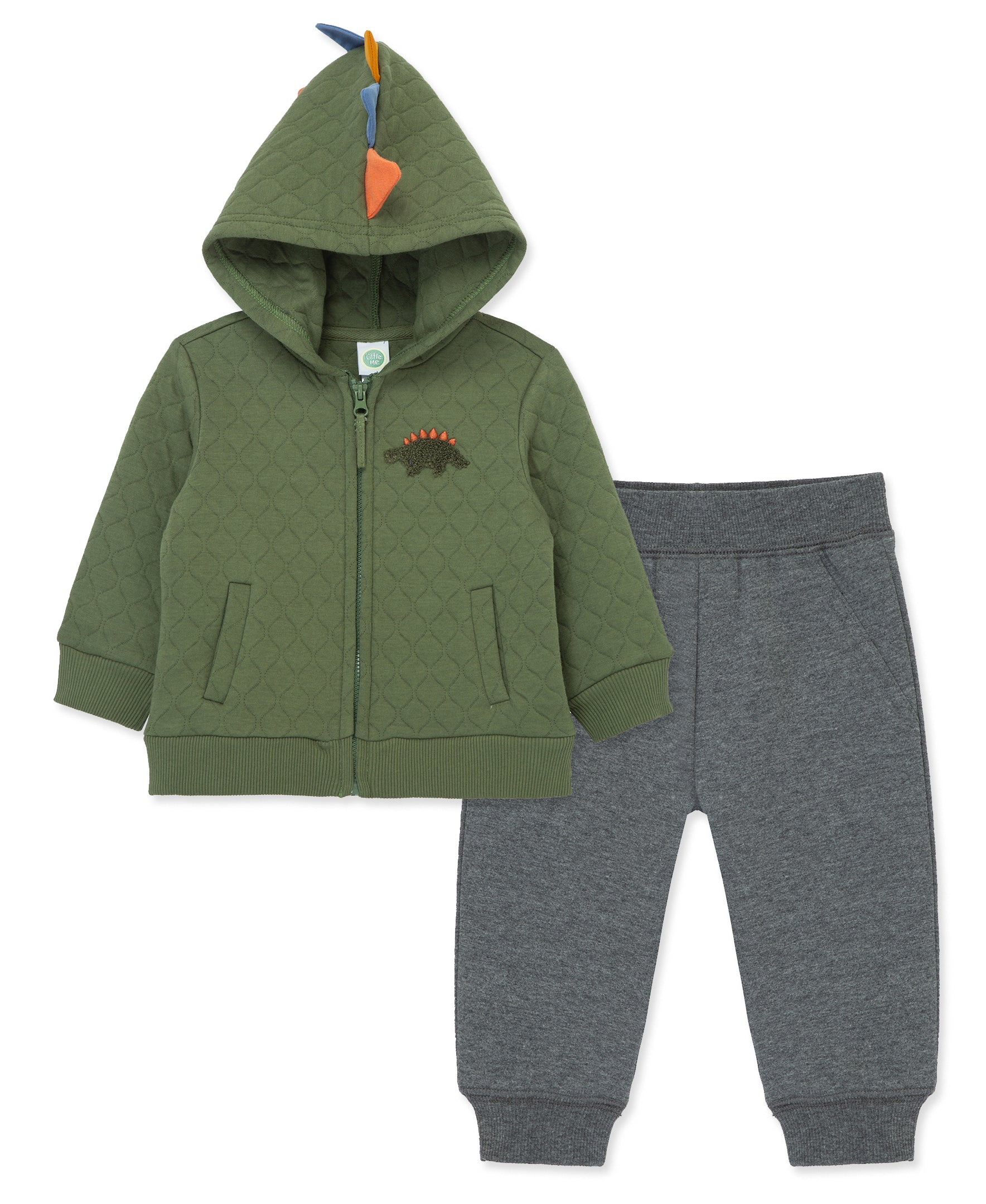 Dino Hoodie Set (2T-4T) - Little Me