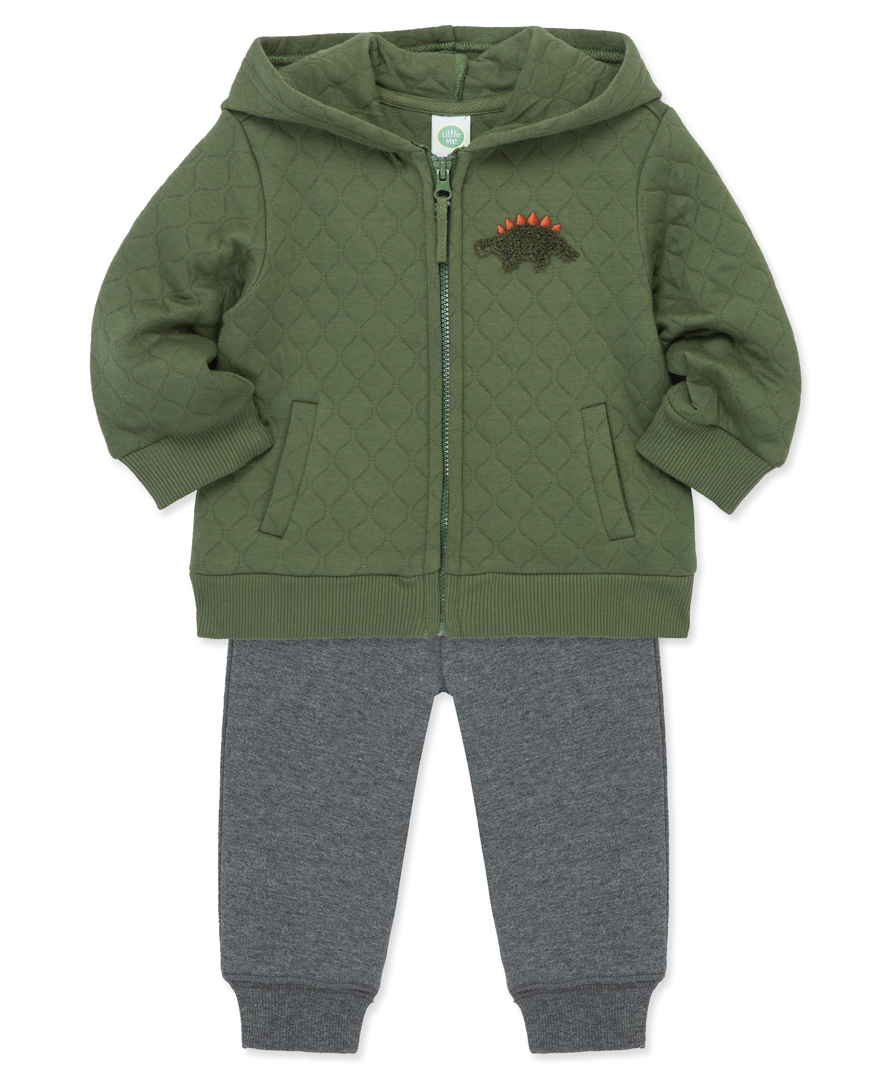 Dino Hoodie Set (2T-4T) - Little Me