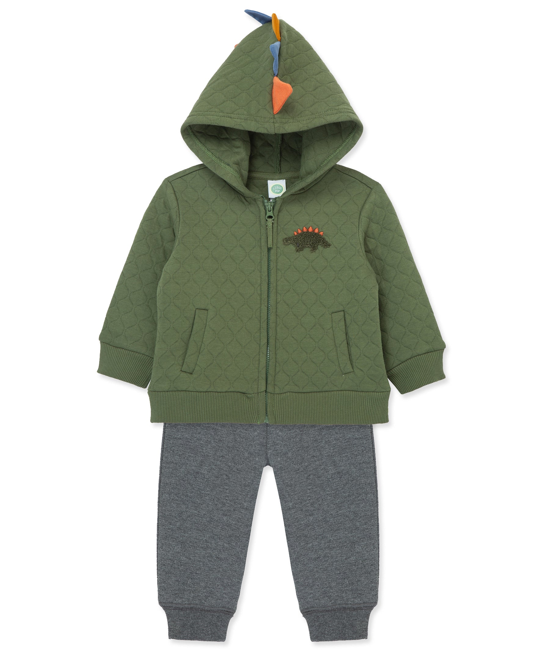 Dino Hoodie Set (2T-4T) - Little Me