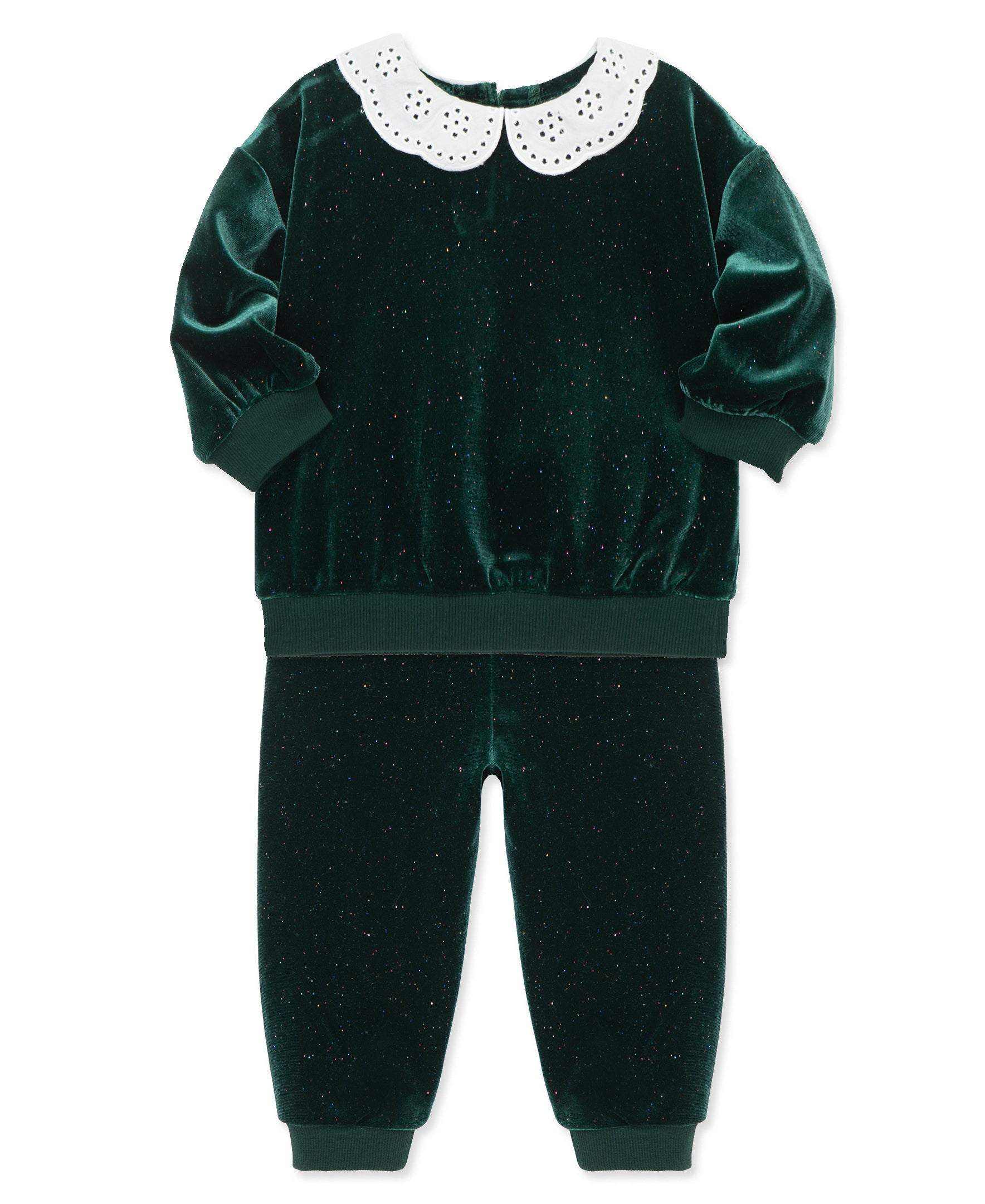 Sparkle Velour Pant Set (12M-24M) - Little Me