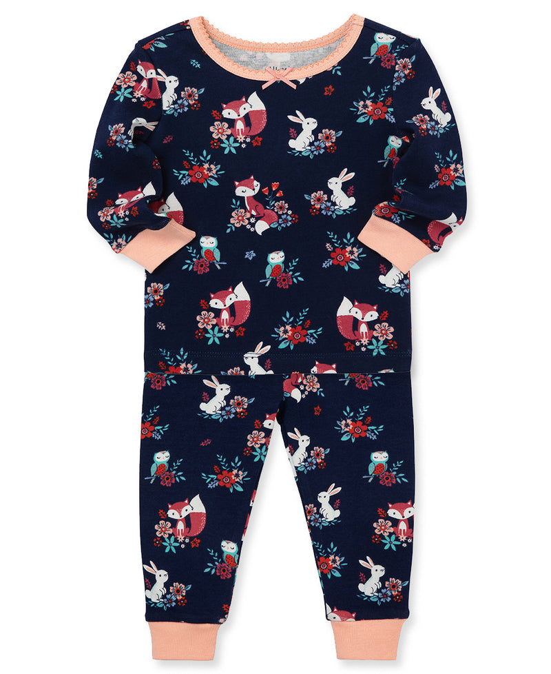 Fox 4-Piece Toddler Pajama Set (2T-4T) - Little Me