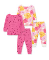 Floral 4-Piece Infant Pajama Set (12M-24M) - Little Me