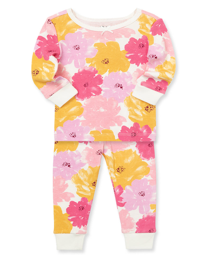 Floral 4-Piece Toddler Pajama Set (2T-4T) - Little Me