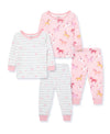 Unicorn 4-Piece Toddler Pajama Set (2T-4T) - Little Me