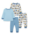 Construction 4-Piece Toddler Pajama Set (2T-4T) - Little Me