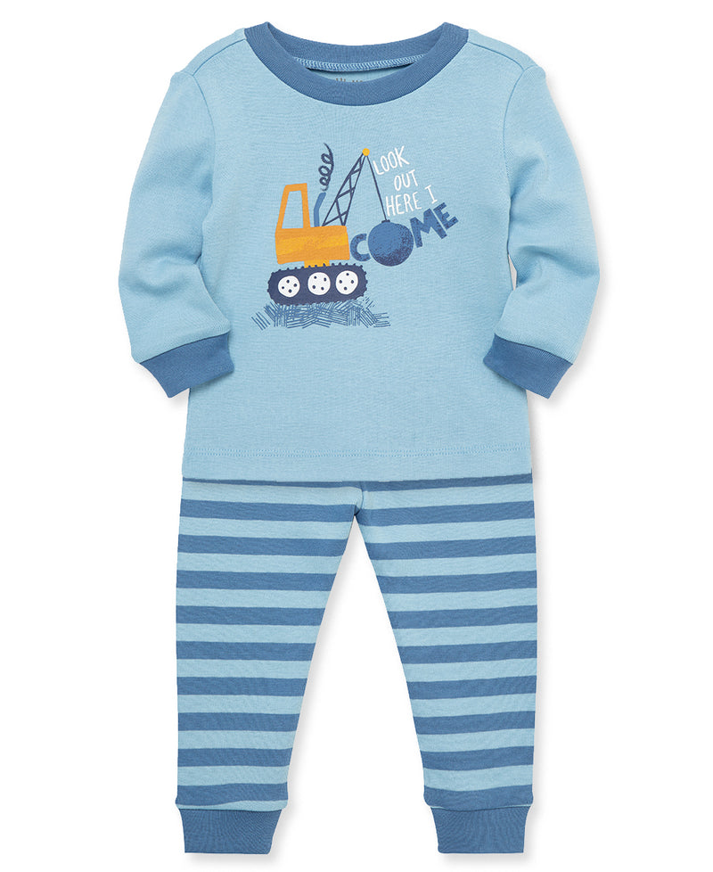 Construction 4-Piece Toddler Pajama Set (2T-4T) - Little Me